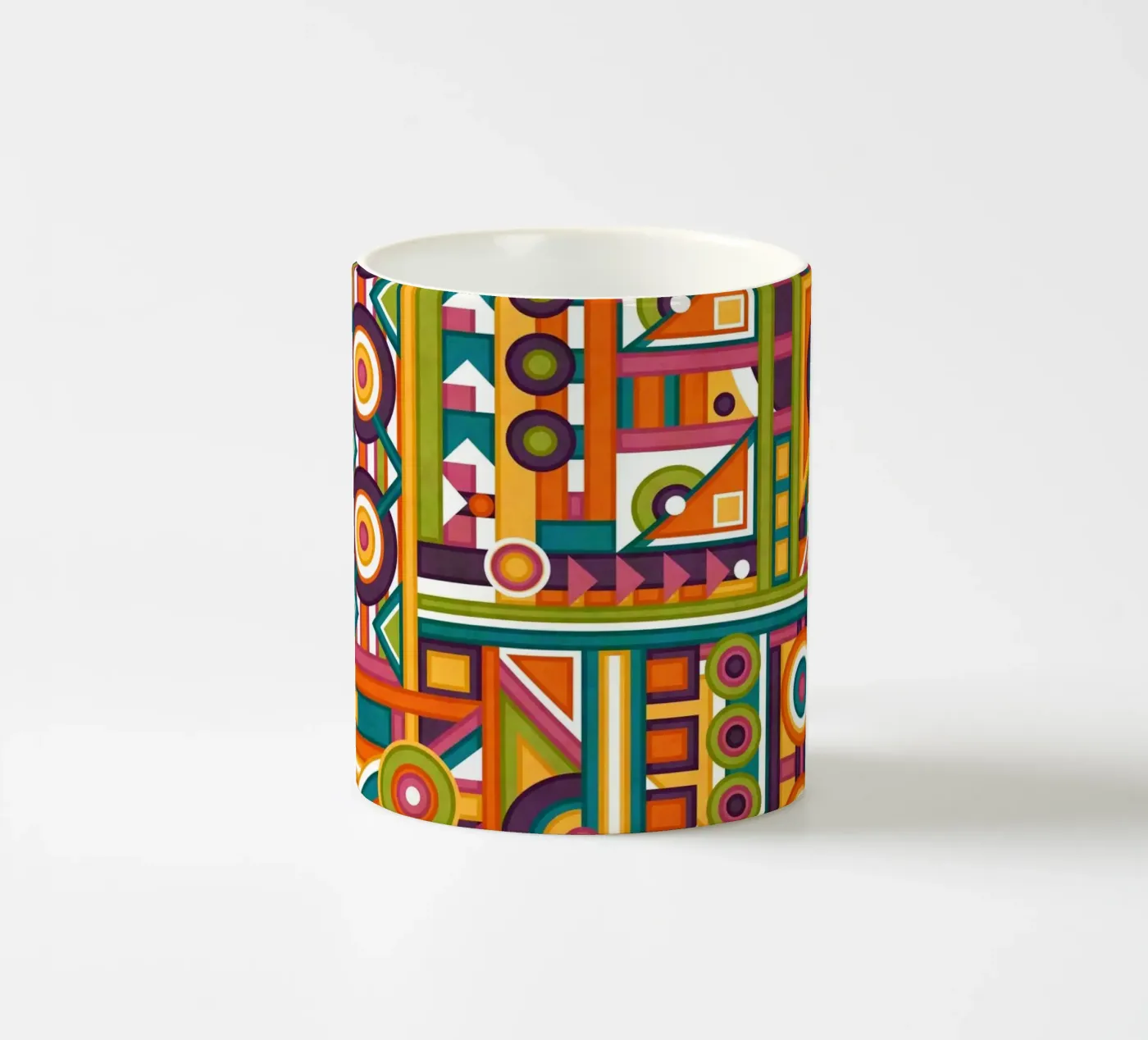 Check ceramic mug by shellybremmer