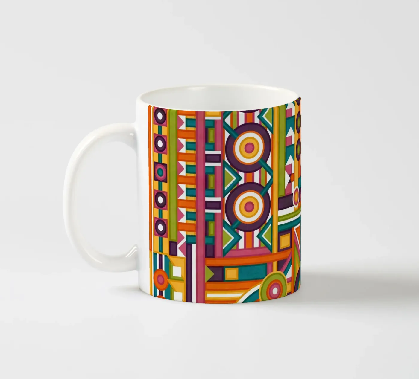 Check ceramic mug by shellybremmer