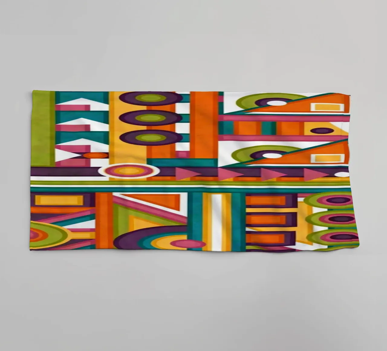 Check badhanddoek van shellybremmer