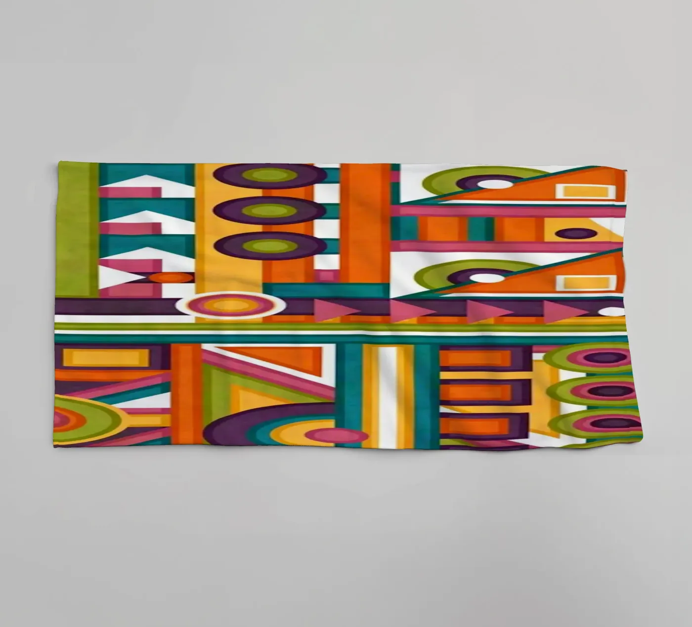 Check badhanddoek van shellybremmer