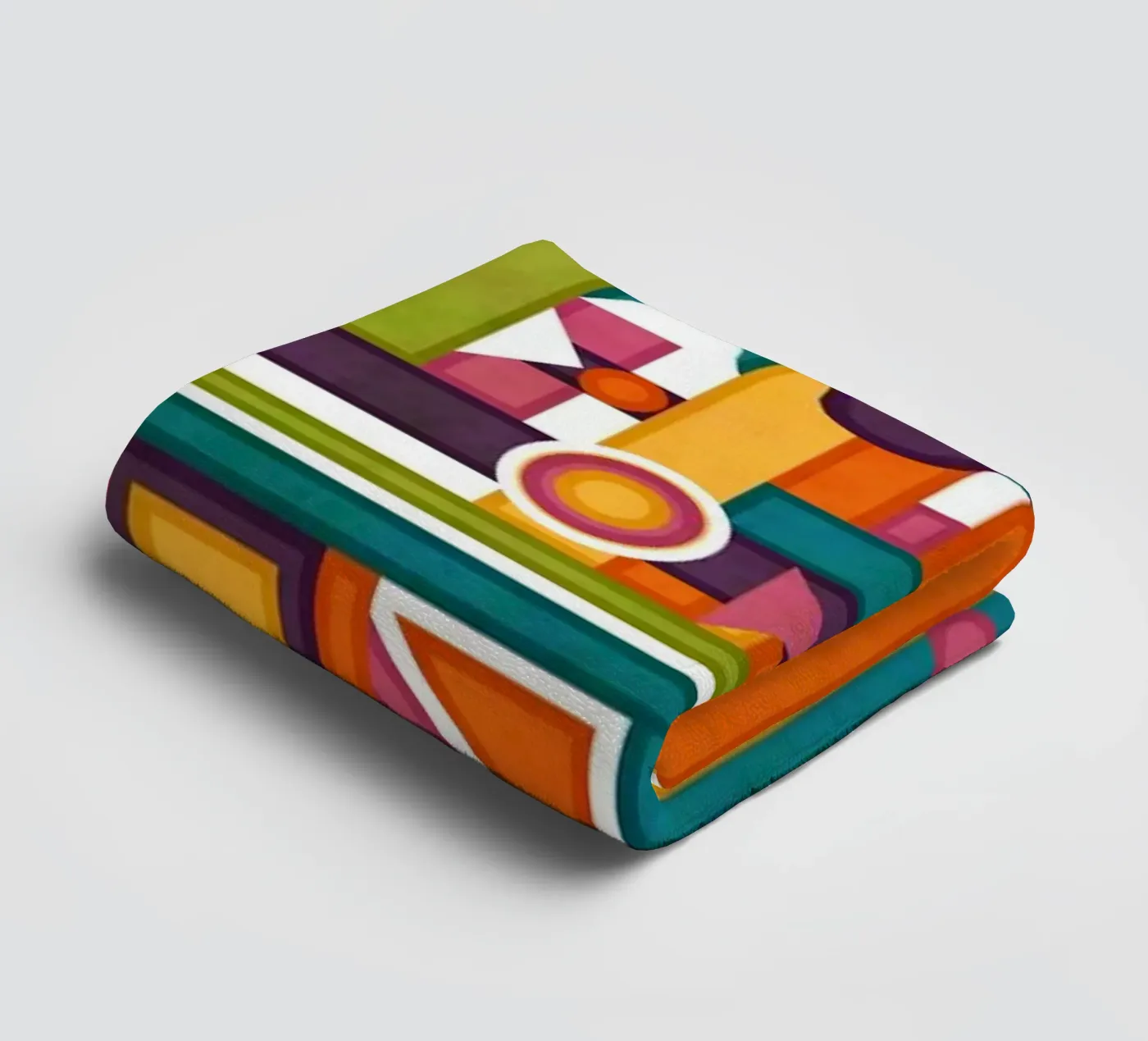 Check badhanddoek van shellybremmer