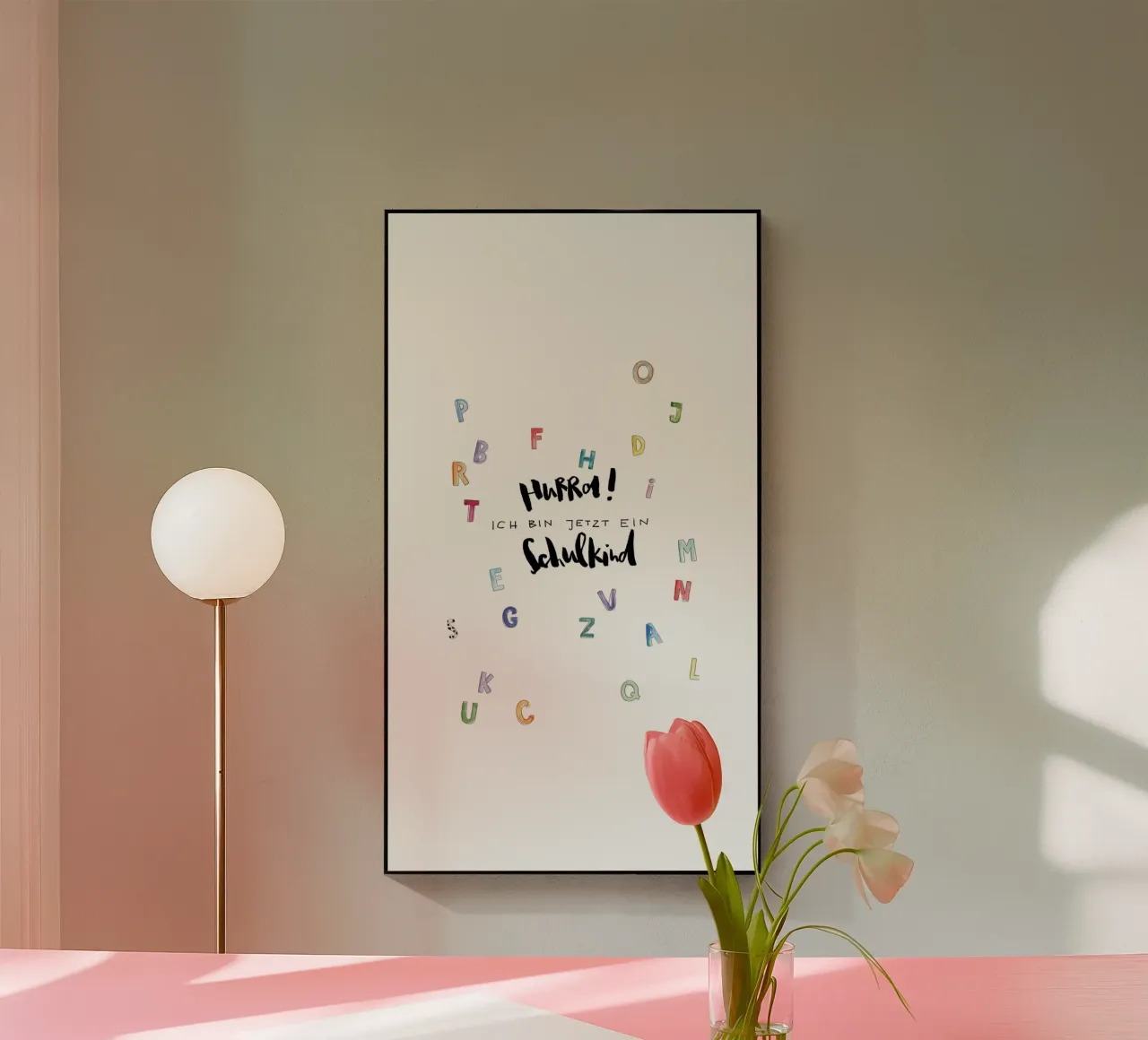 Schulkind plexiglass da Brushmeetspaper