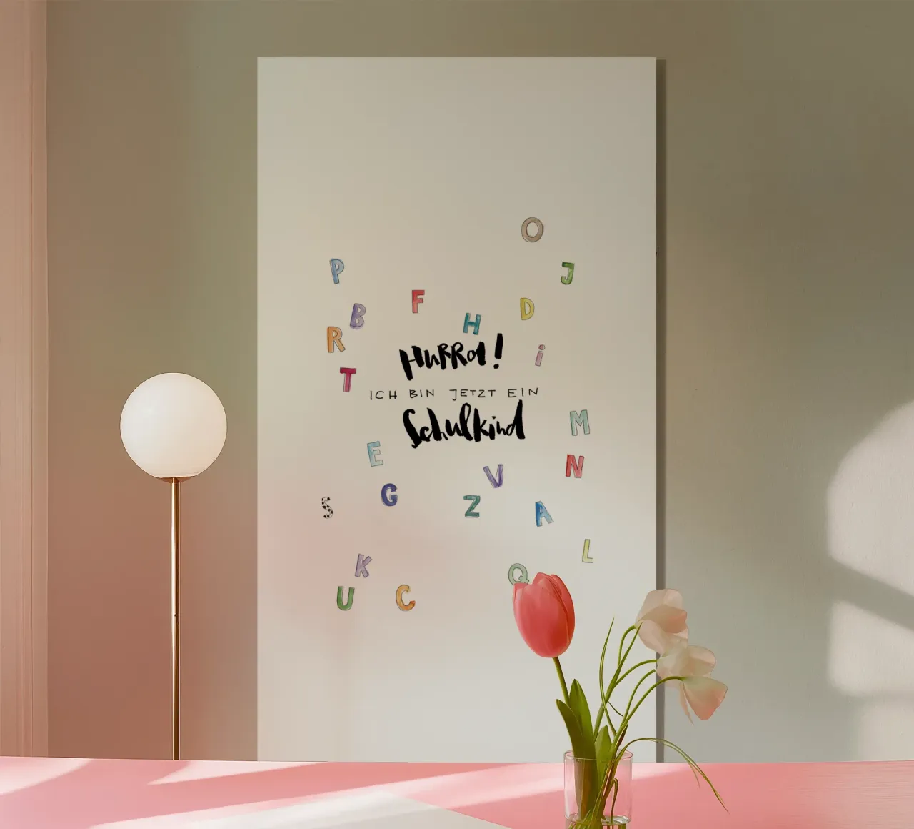 Schulkind plexiglass da Brushmeetspaper