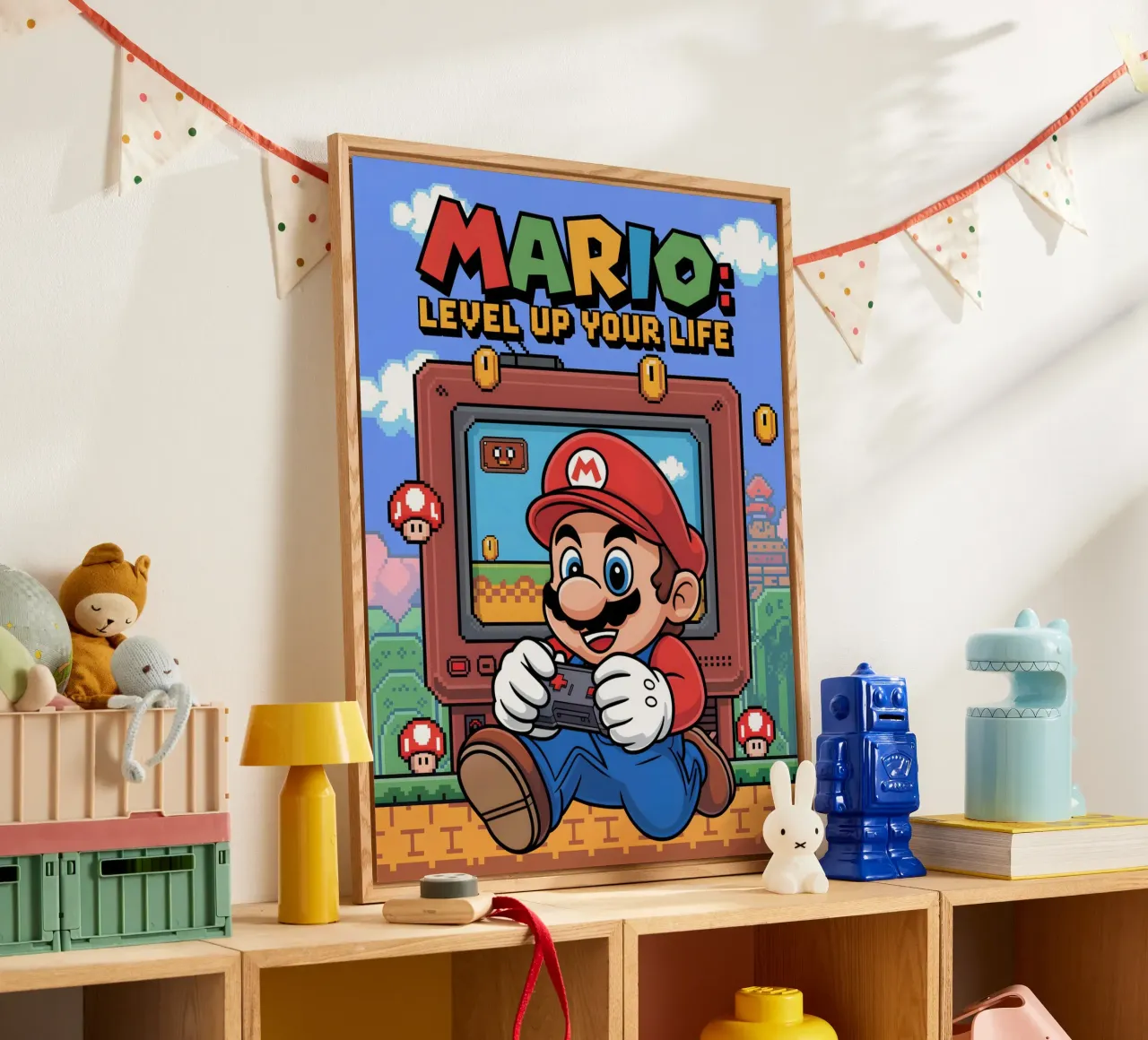 Super Mario Bros plexiglass da Fleur de Lys