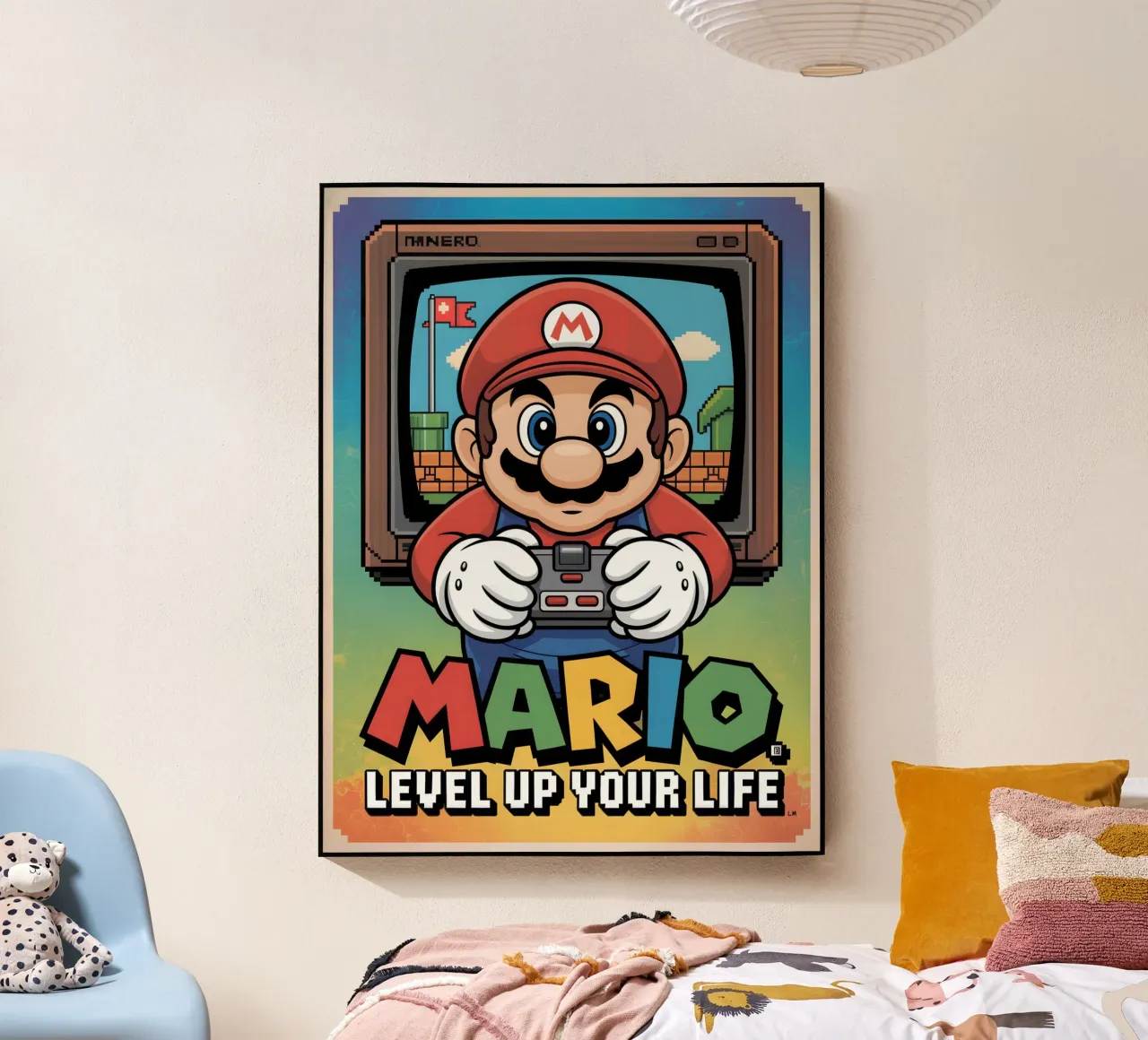 Super Mario Bros plexiglass da Fleur de Lys