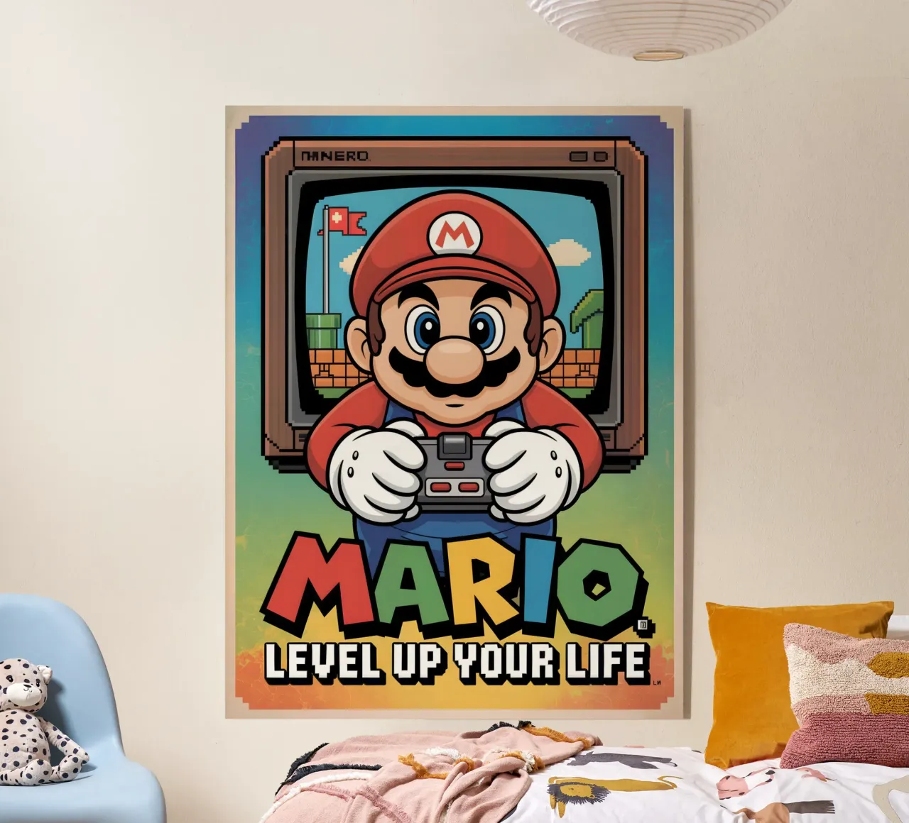 Super Mario Bros plexiglass da Fleur de Lys