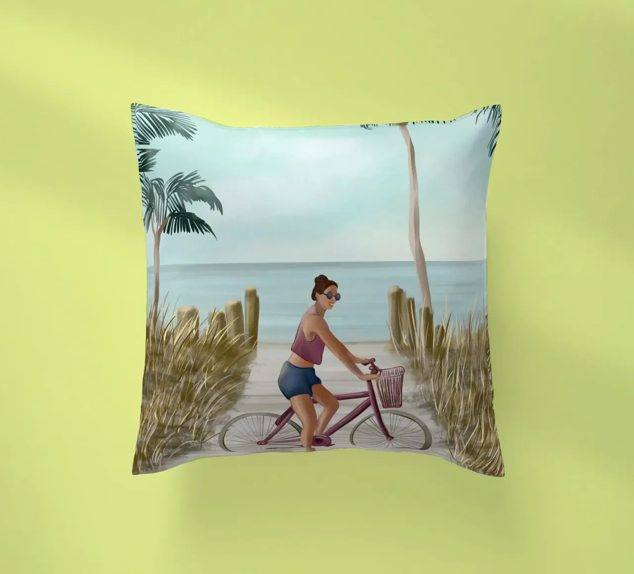 Coastal Journey cuscino da cityart