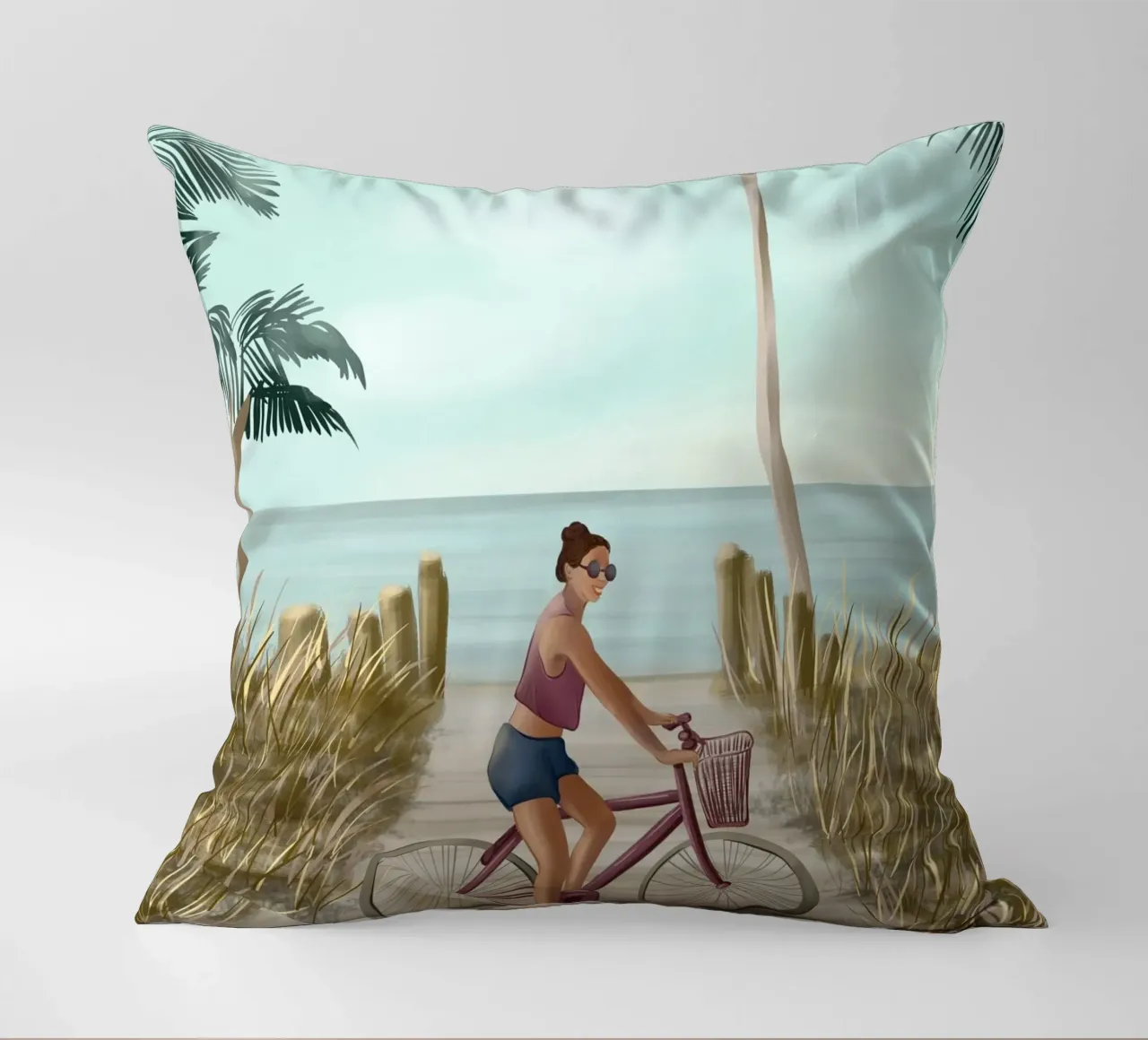 Coastal Journey cuscino da cityart
