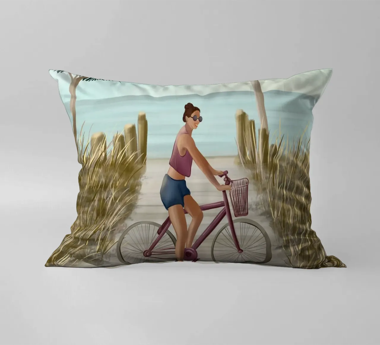 Coastal Journey cuscino da cityart