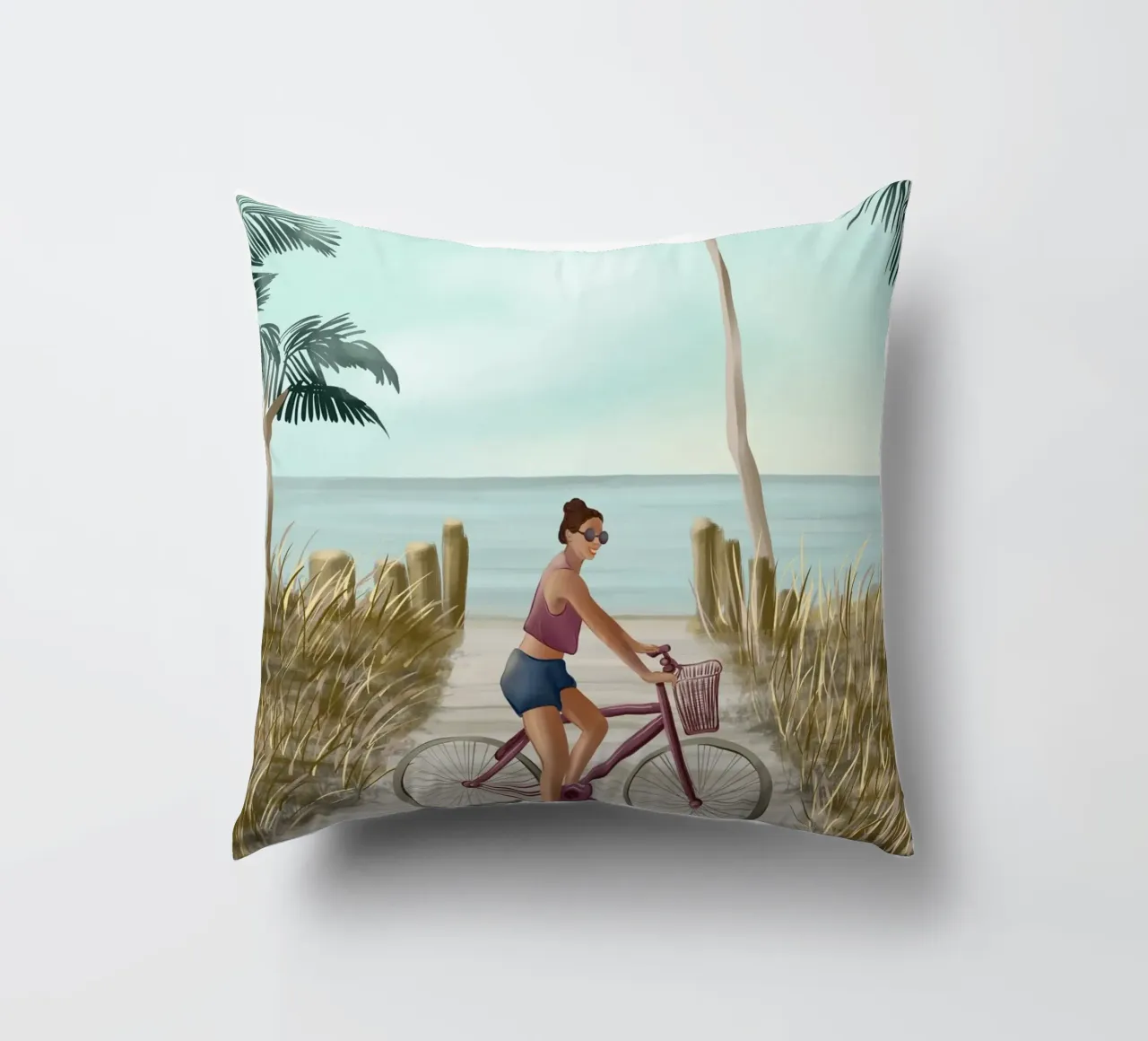 Coastal Journey cuscino da cityart