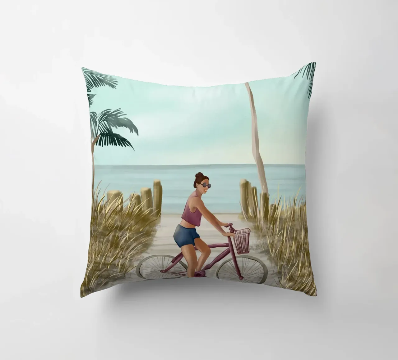 Coastal Journey cuscino da cityart