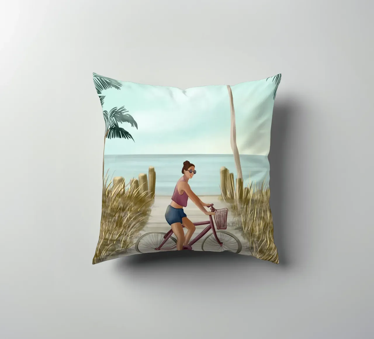 Coastal Journey cuscino da cityart