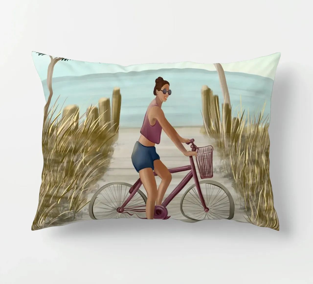 Coastal Journey cuscino da cityart