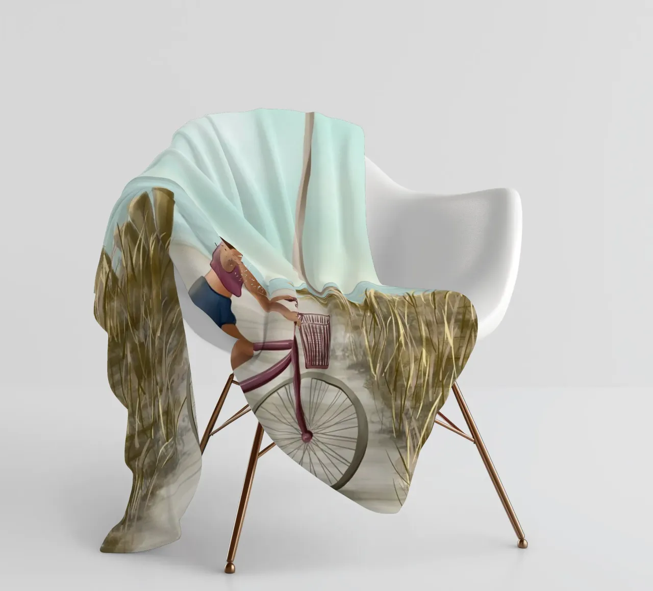 Coastal Journey coperta in pile da cityart