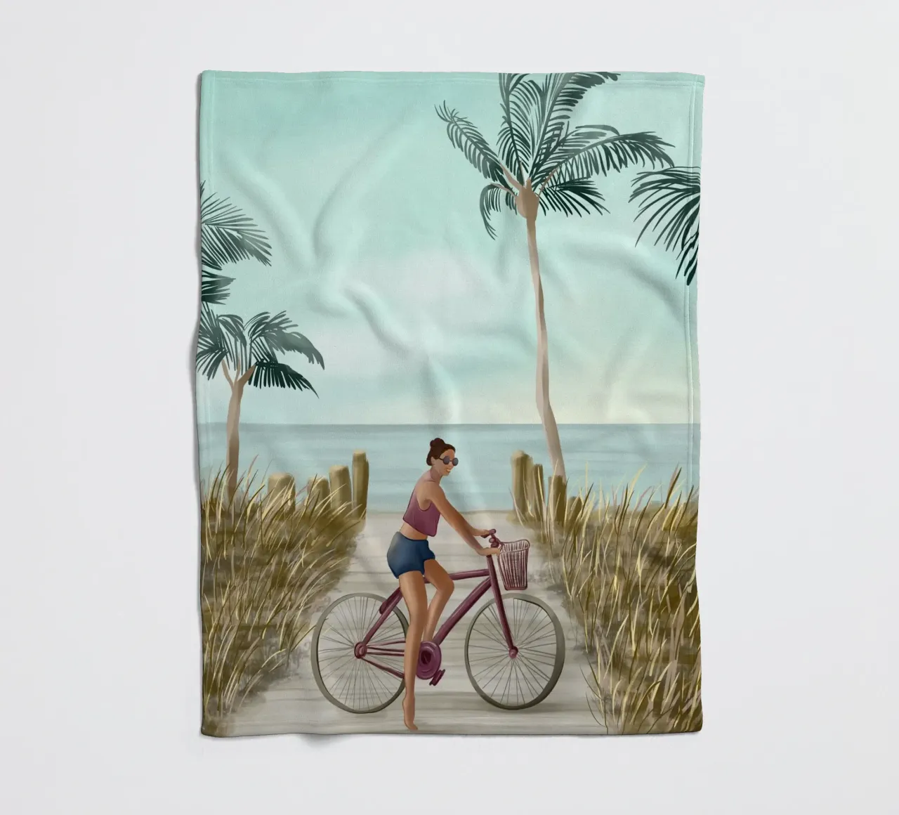 Coastal Journey coperta in pile da cityart