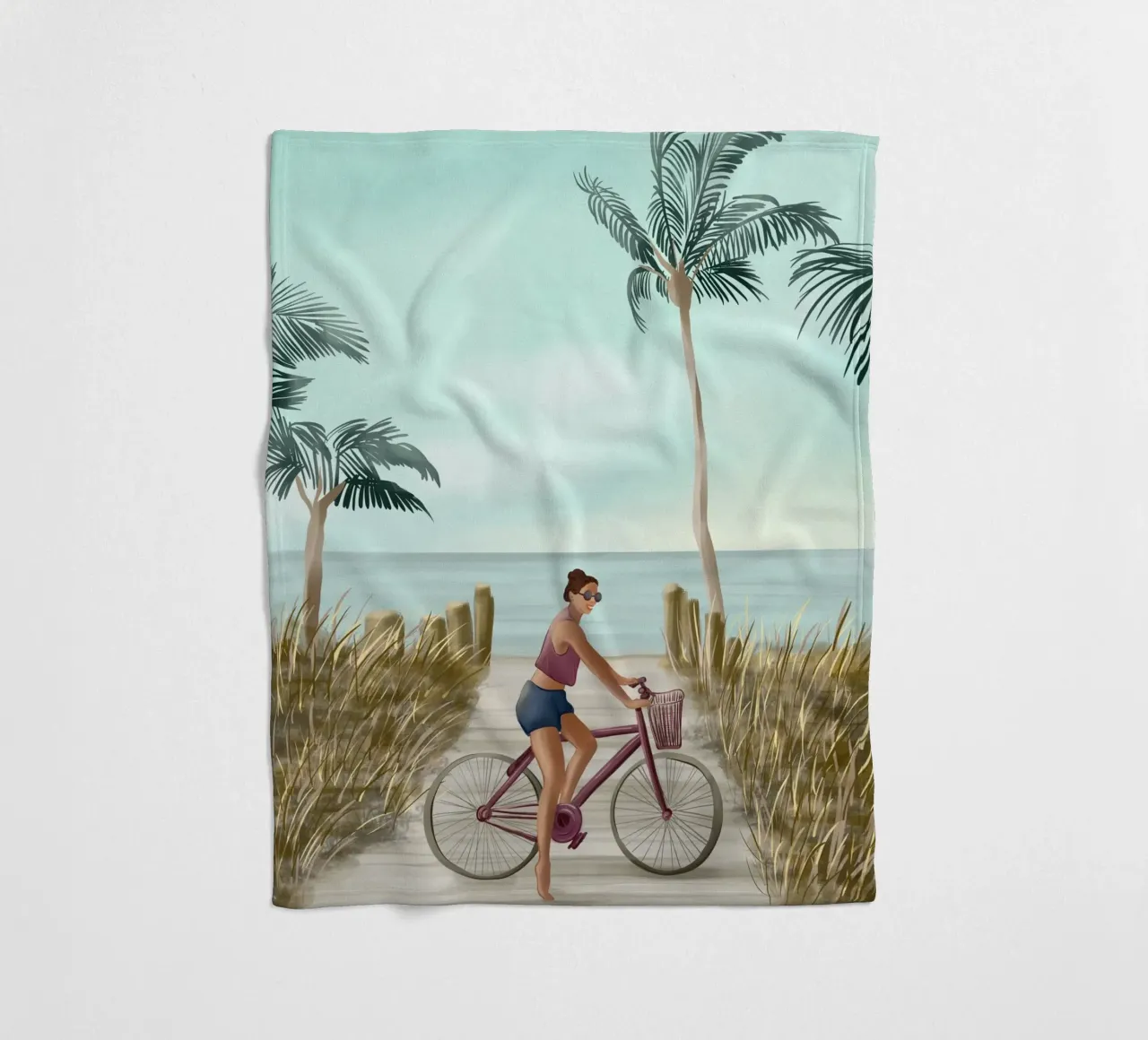 Coastal Journey coperta in pile da cityart