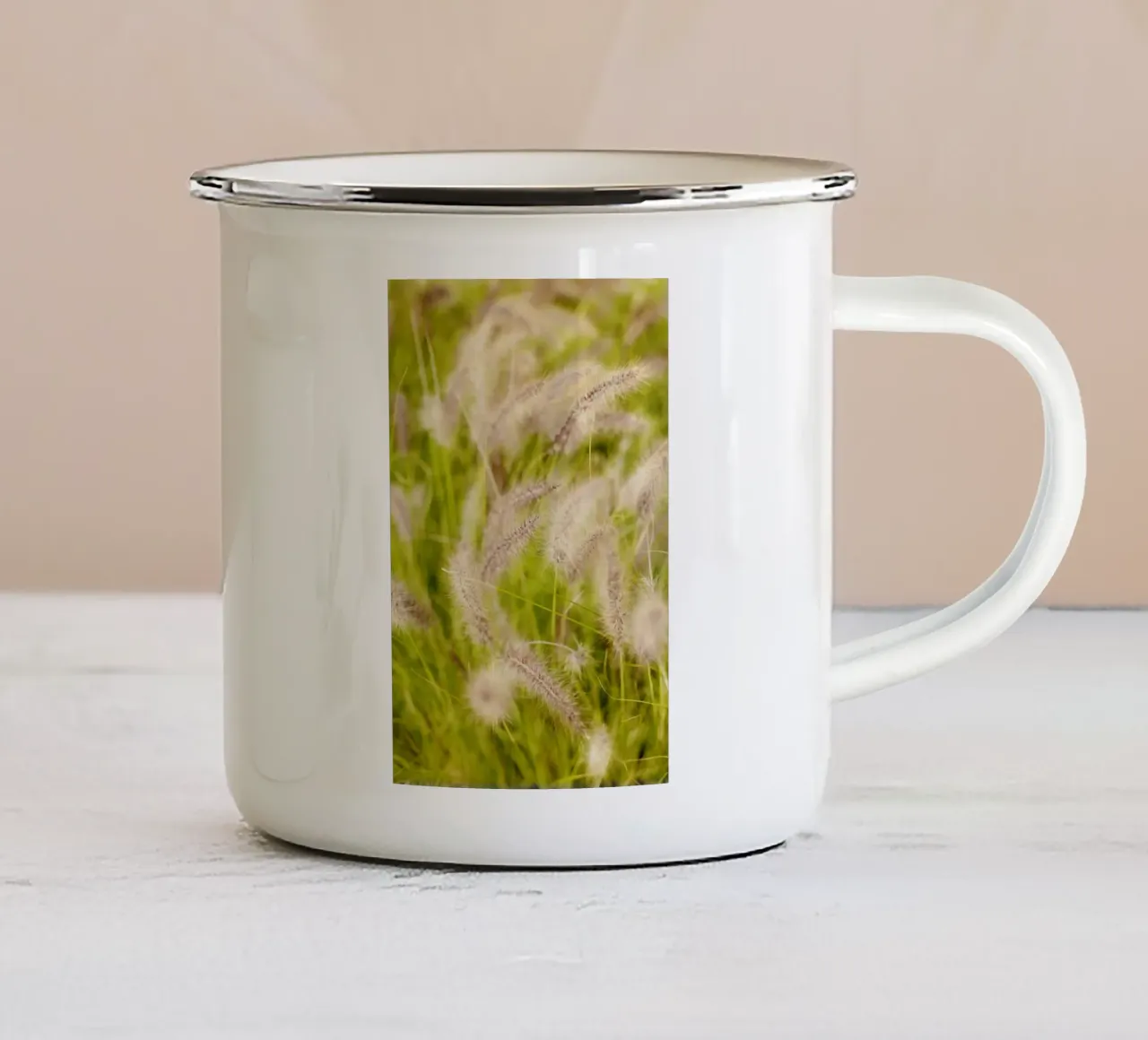 Erbe in Marocco tazza in smalto da Simon Koy