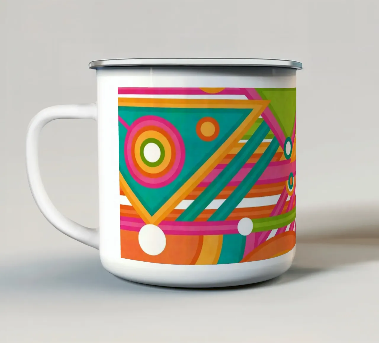Now tazza in smalto da shellybremmer