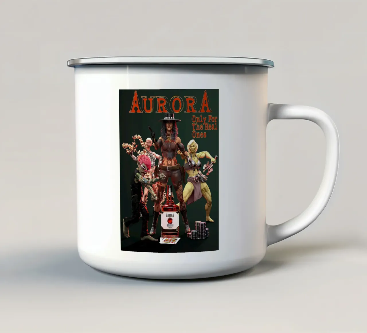 Pub Dorothy Scarface tazza in smalto da the-witcher