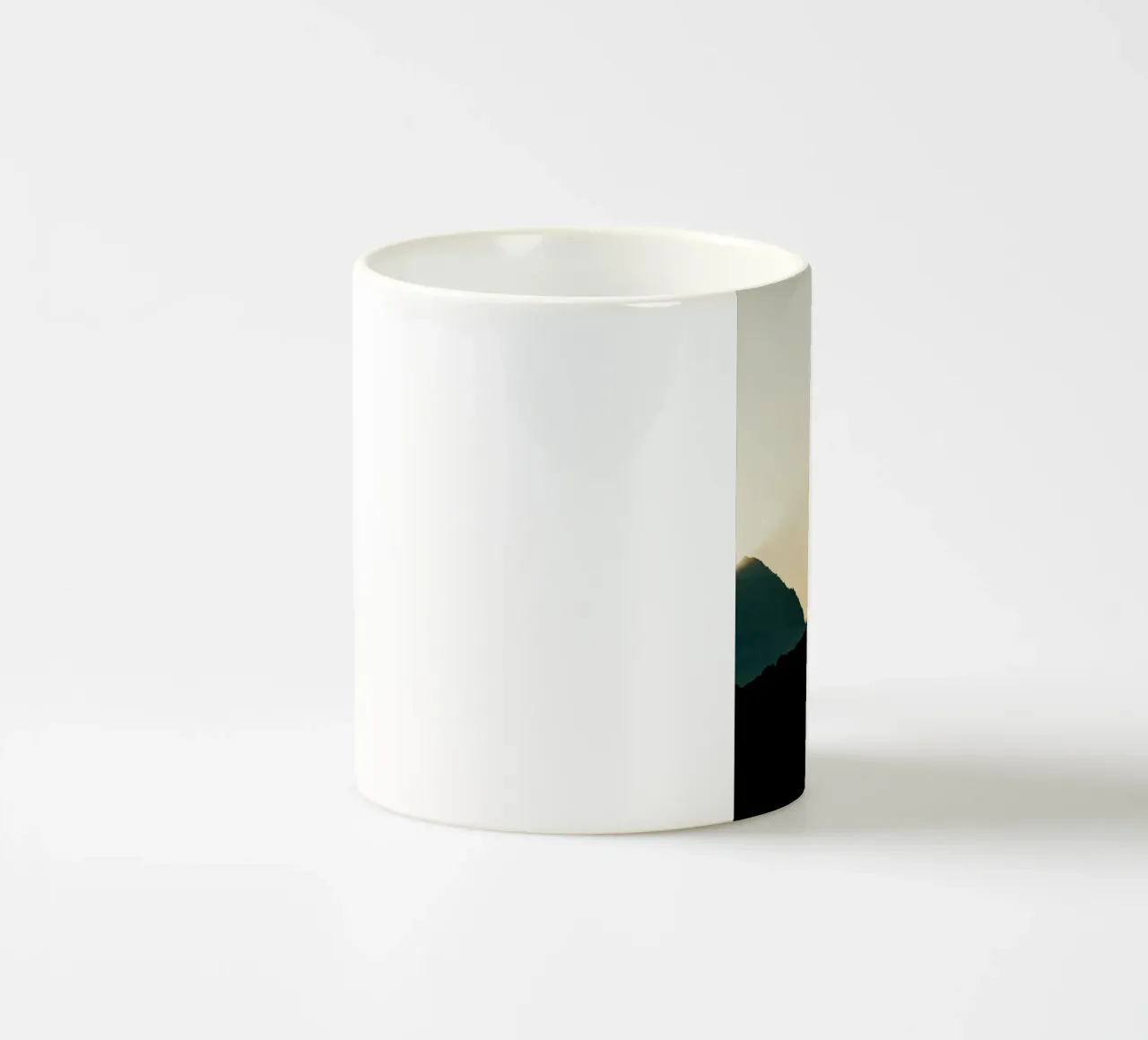 Bambini in montagna tazza in ceramica da lesuki