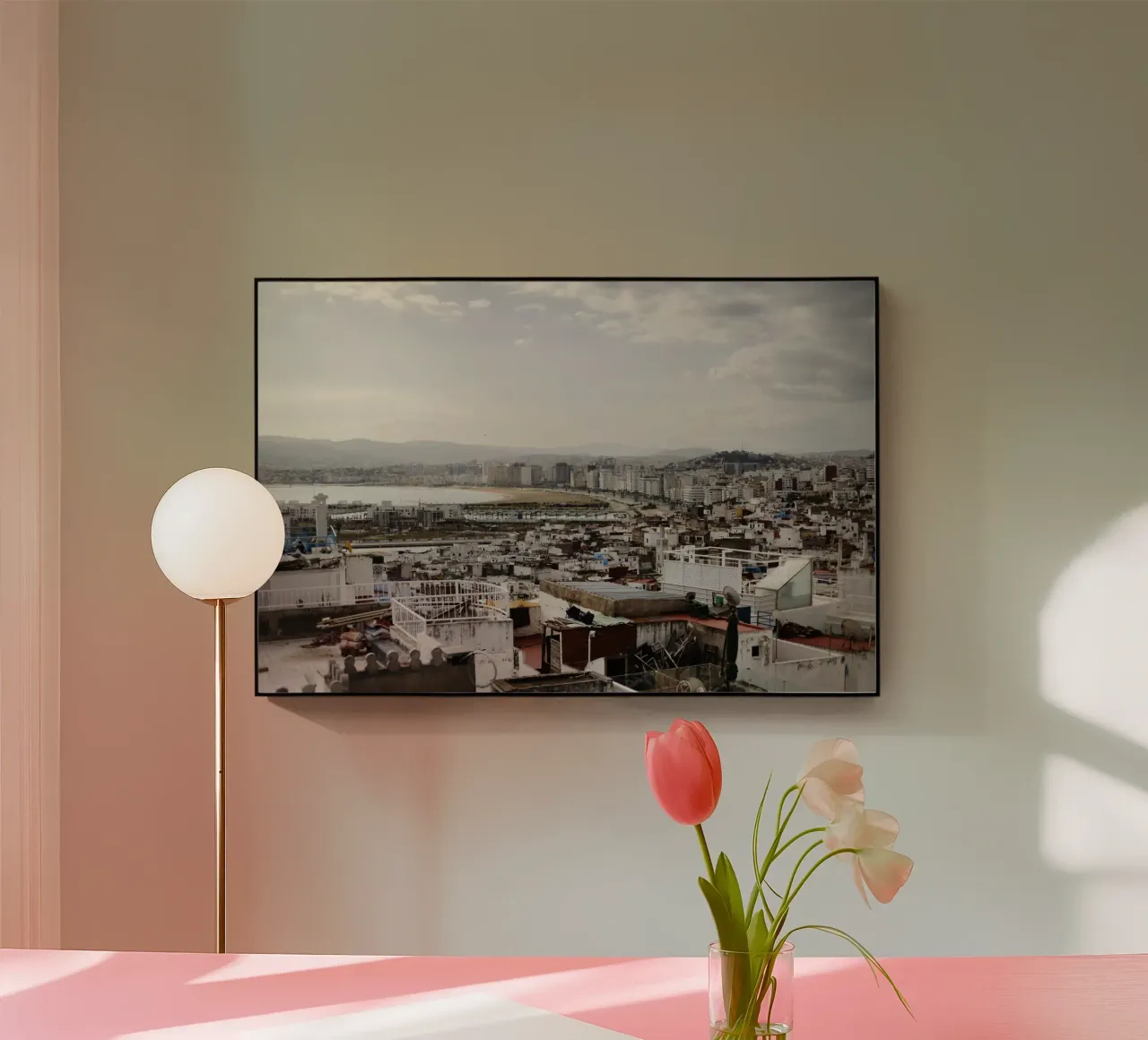Tanger vue plexiglas de Simon Koy