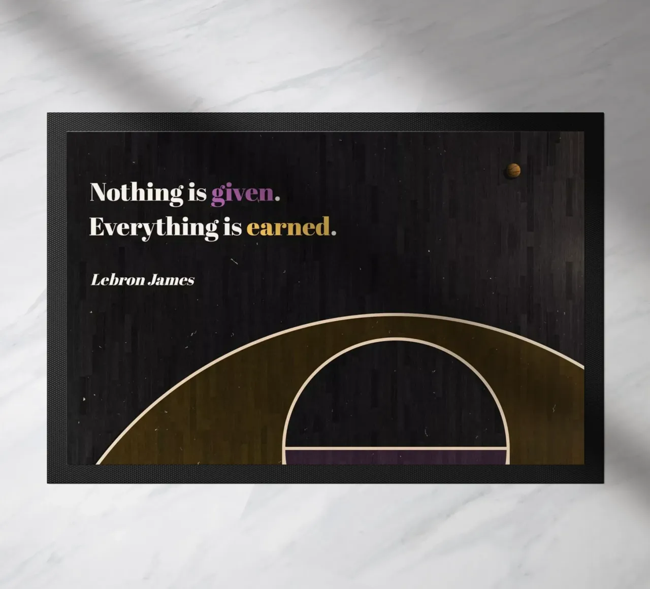 Lebron James - Basket zerbino da athlete.art