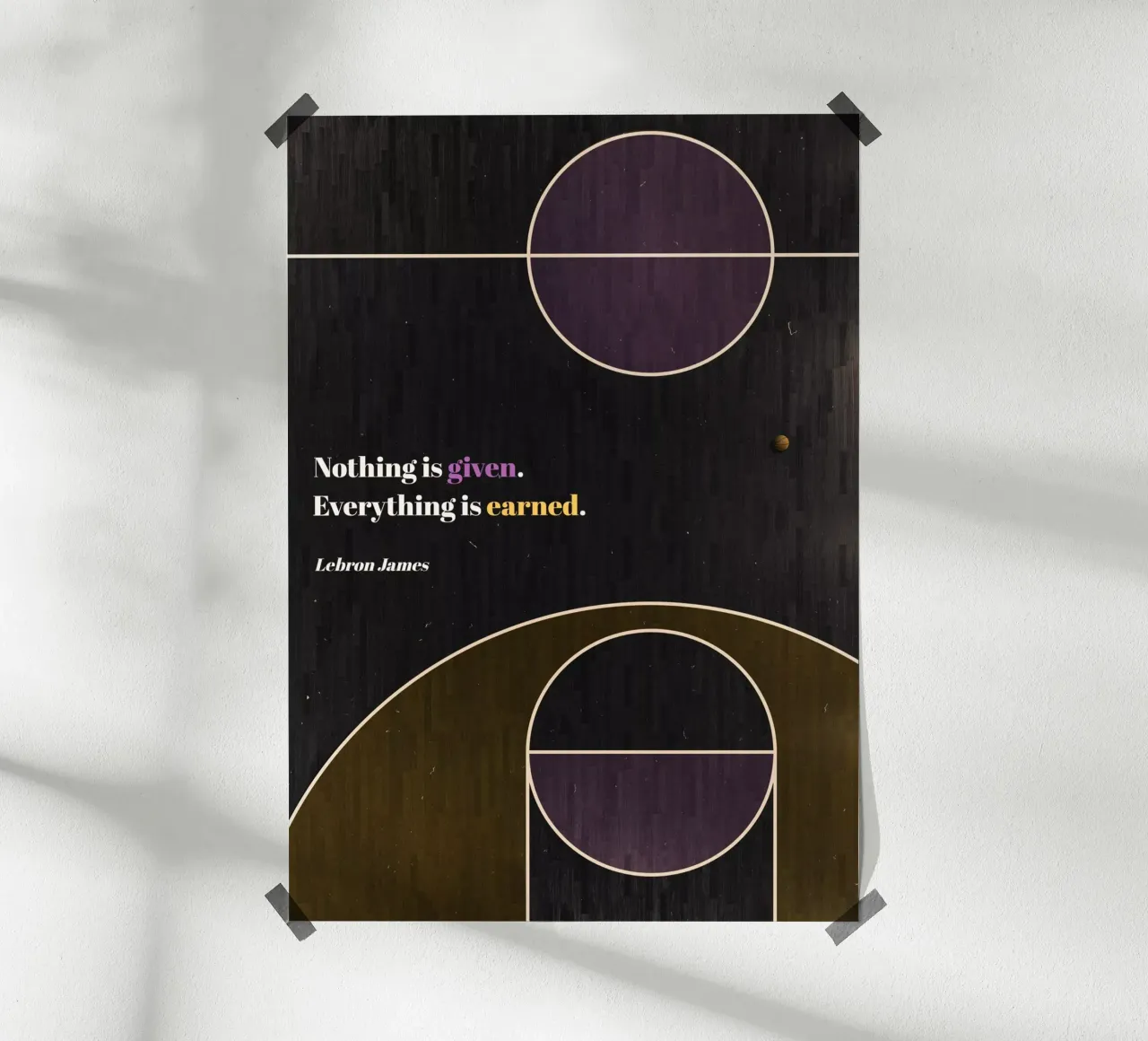Lebron James - Basket carta hahnemühle da athlete.art