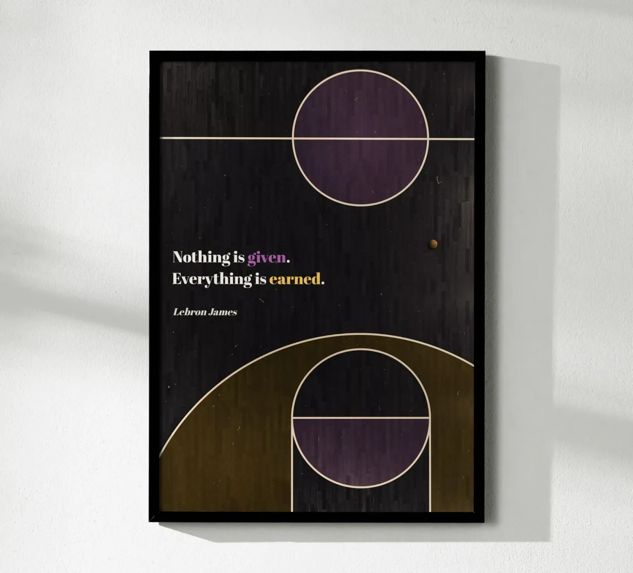 Lebron James - Basket carta hahnemühle da athlete.art