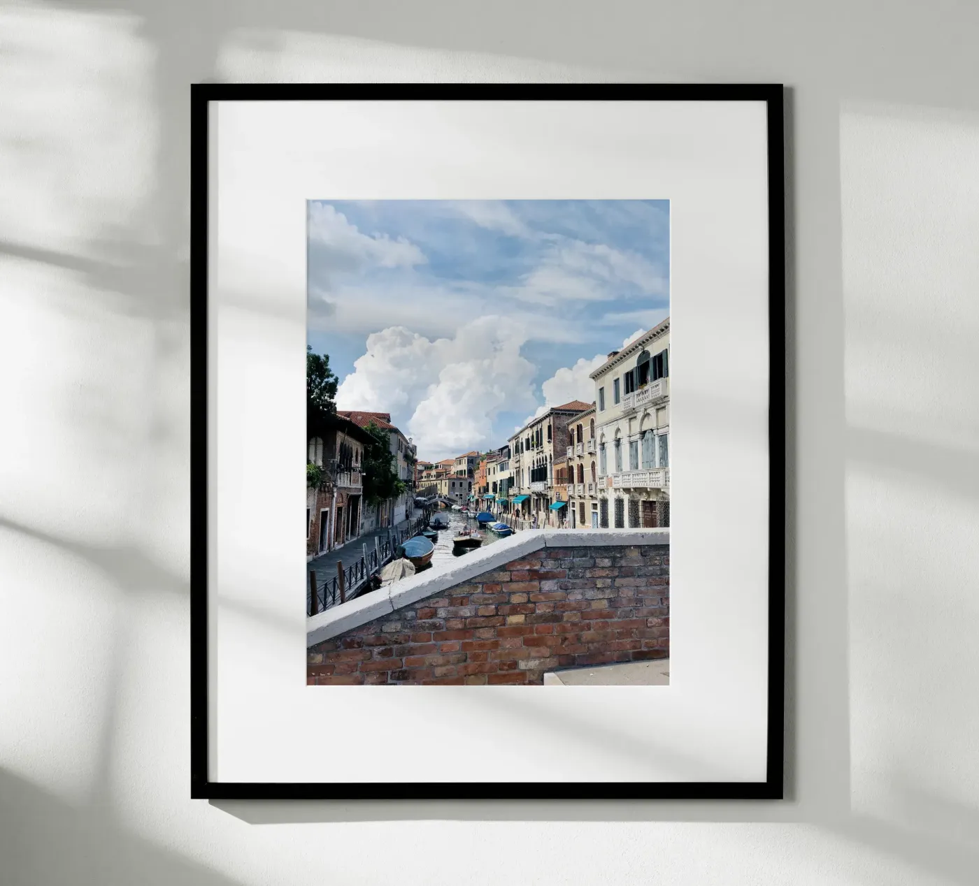 cloudy venice canals poster da nomad prints