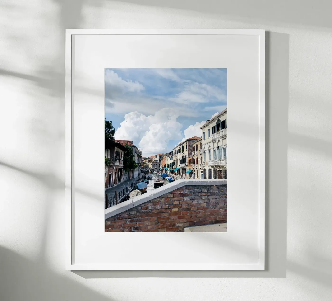 cloudy venice canals poster da nomad prints