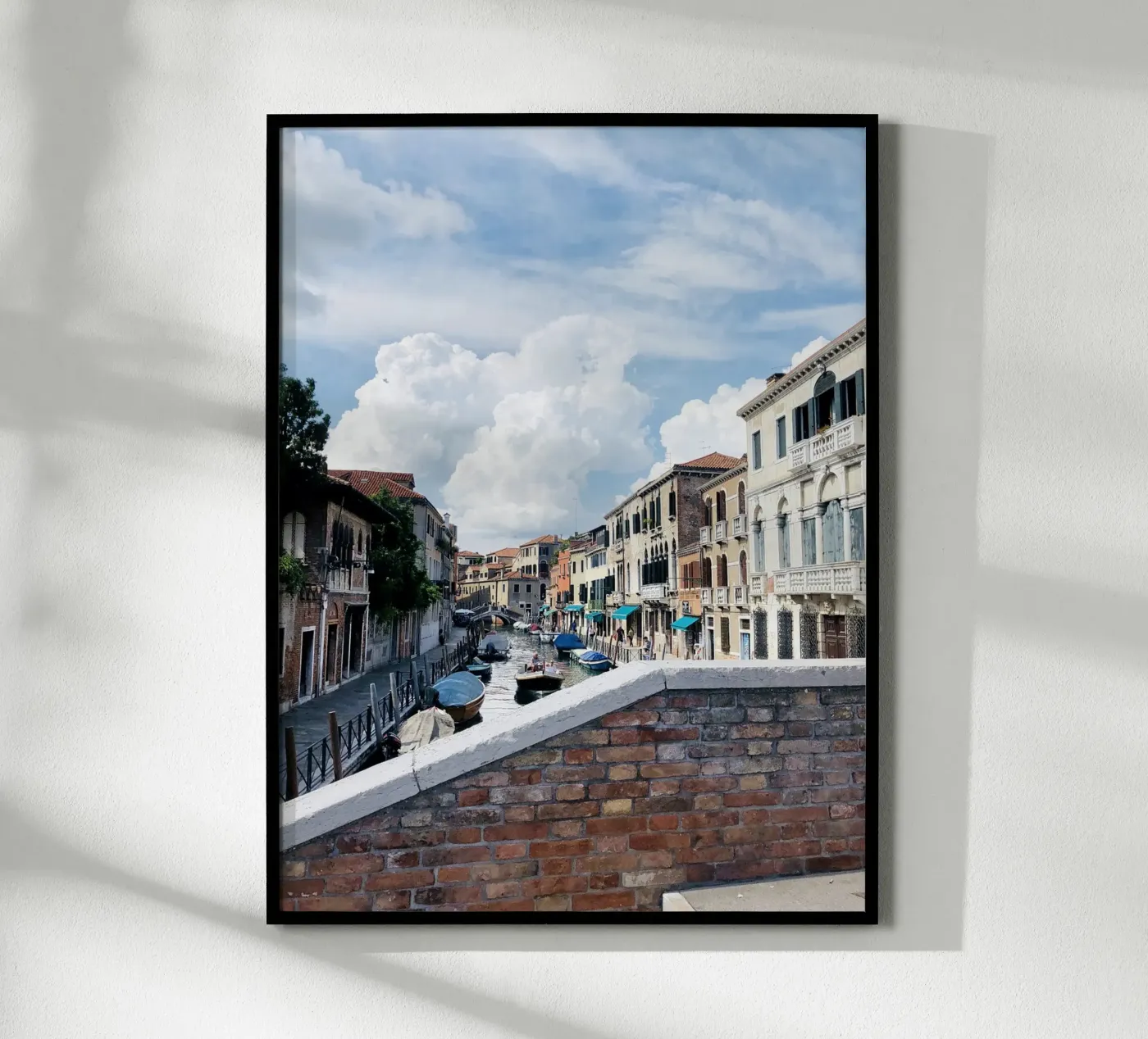 cloudy venice canals poster da nomad prints