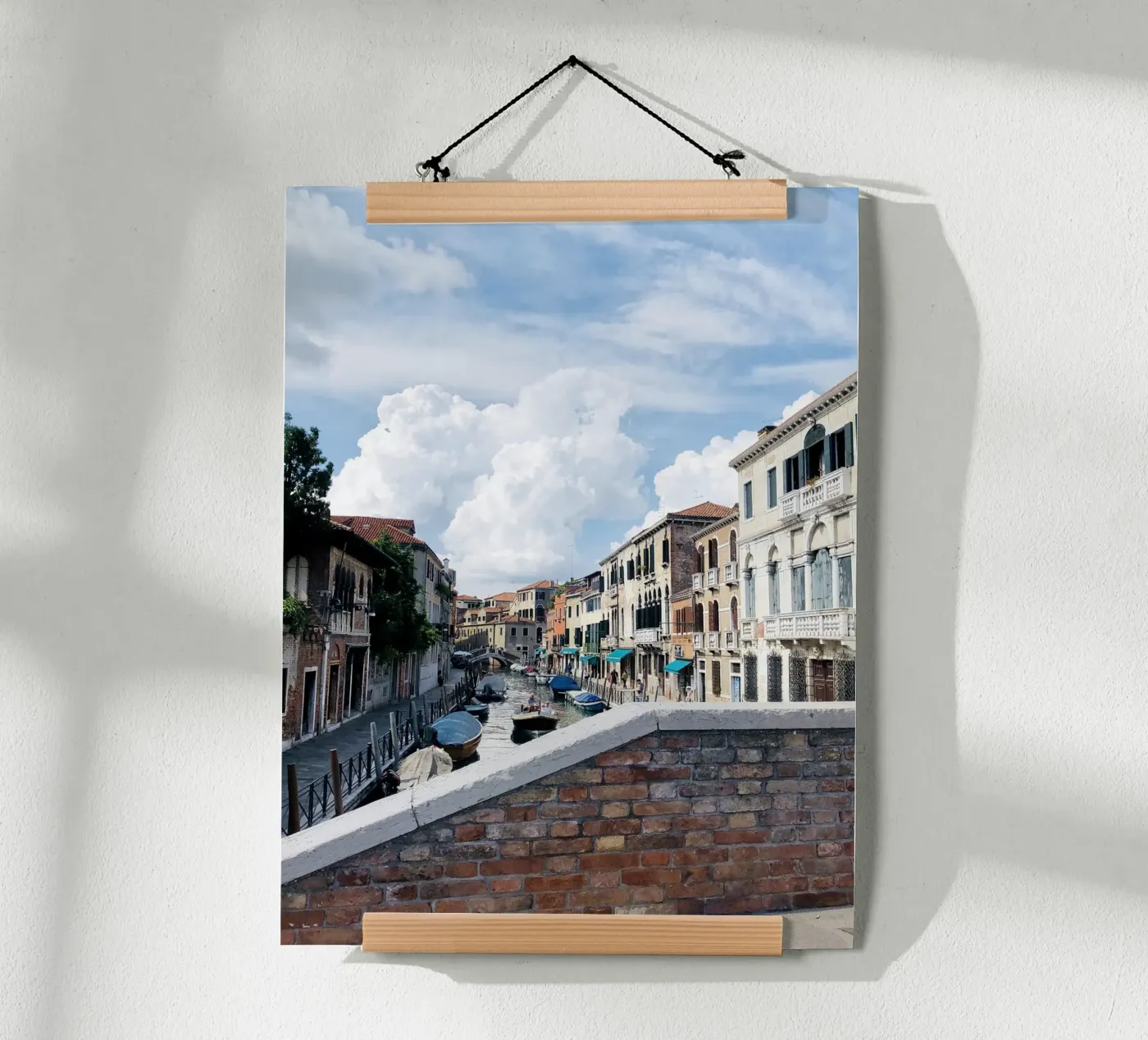 cloudy venice canals poster da nomad prints