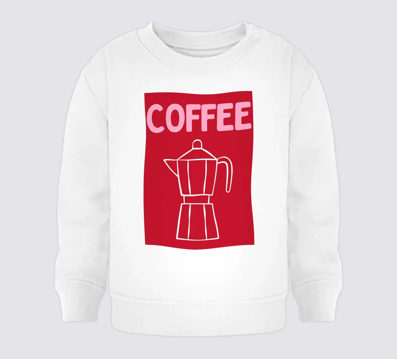 Stampa cucina retrò Café felpa neonato da pdigitalprints