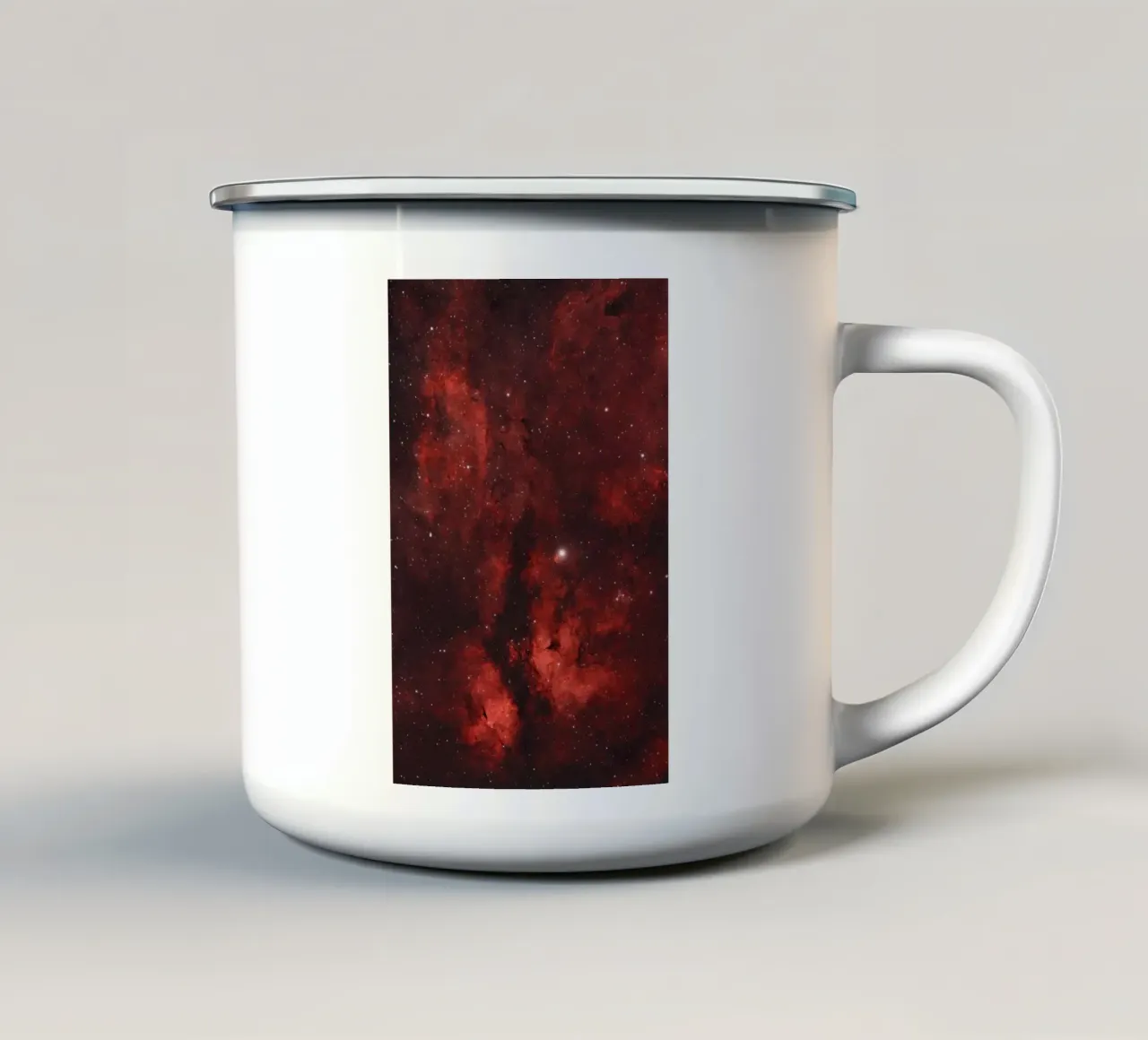 red starlight tazza in smalto da morgal