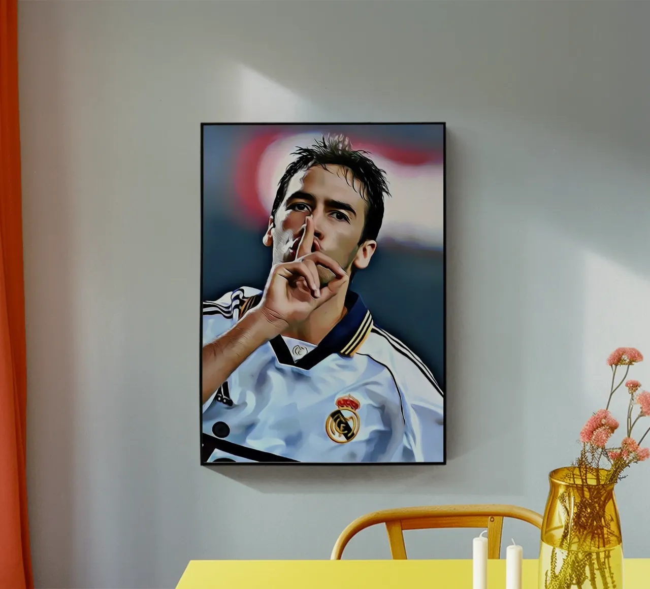 Raúl González Pittura a olio digitale plexiglass da ArdanART