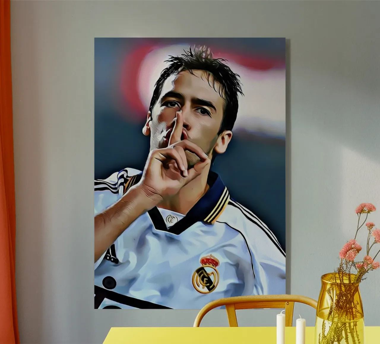 Raúl González Pittura a olio digitale plexiglass da ArdanART