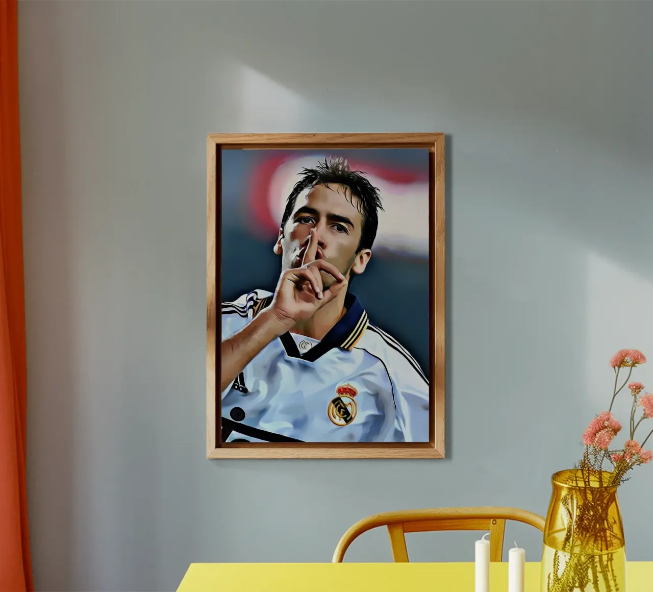 Raúl González Pittura a olio digitale alluminio dibond da ArdanART