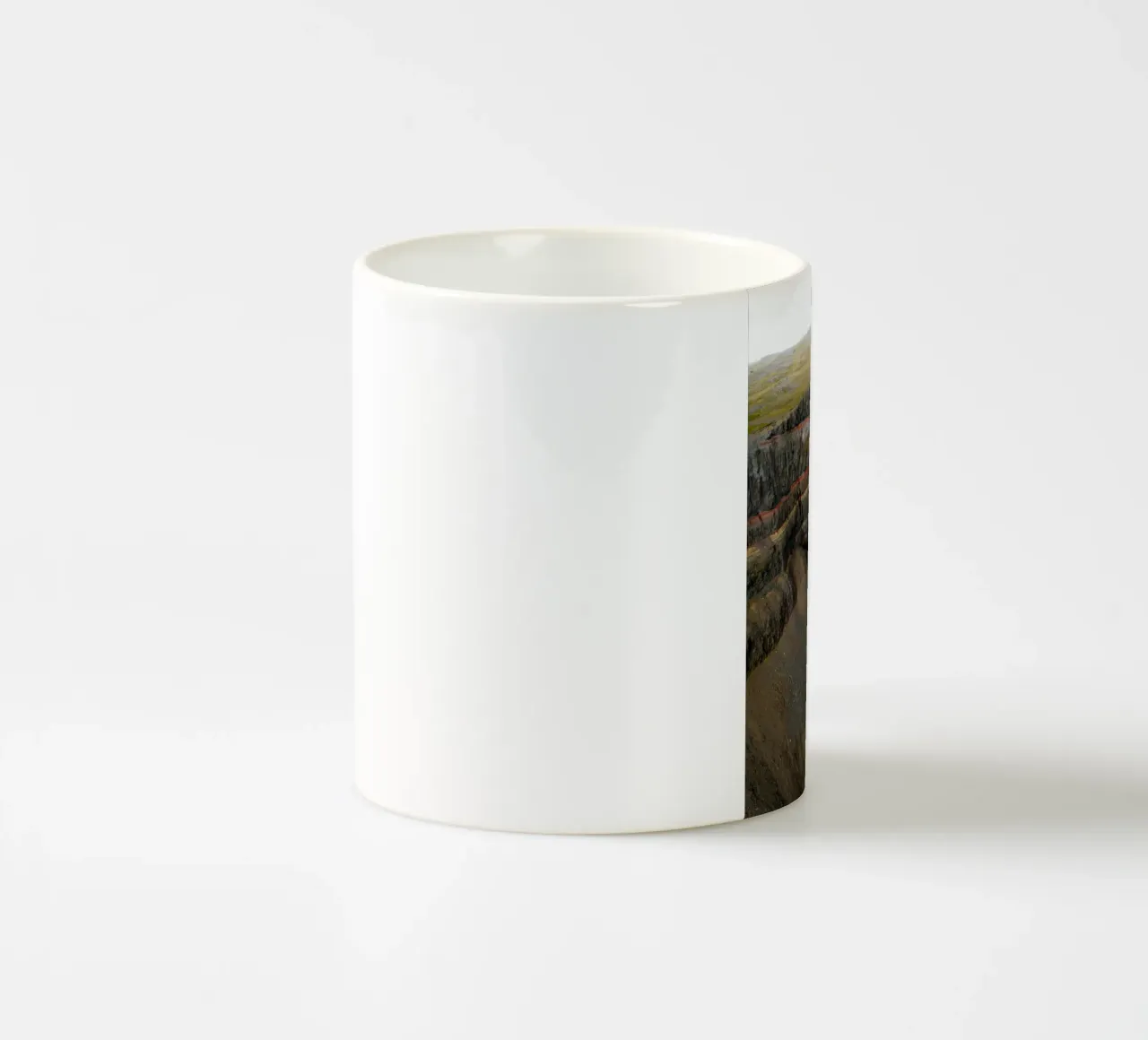 waterfall rock tazza in ceramica da morgal