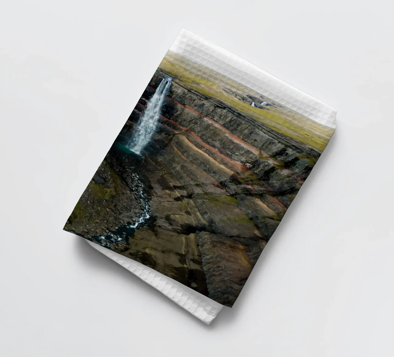 waterfall rock canovaccio da cucina da morgal