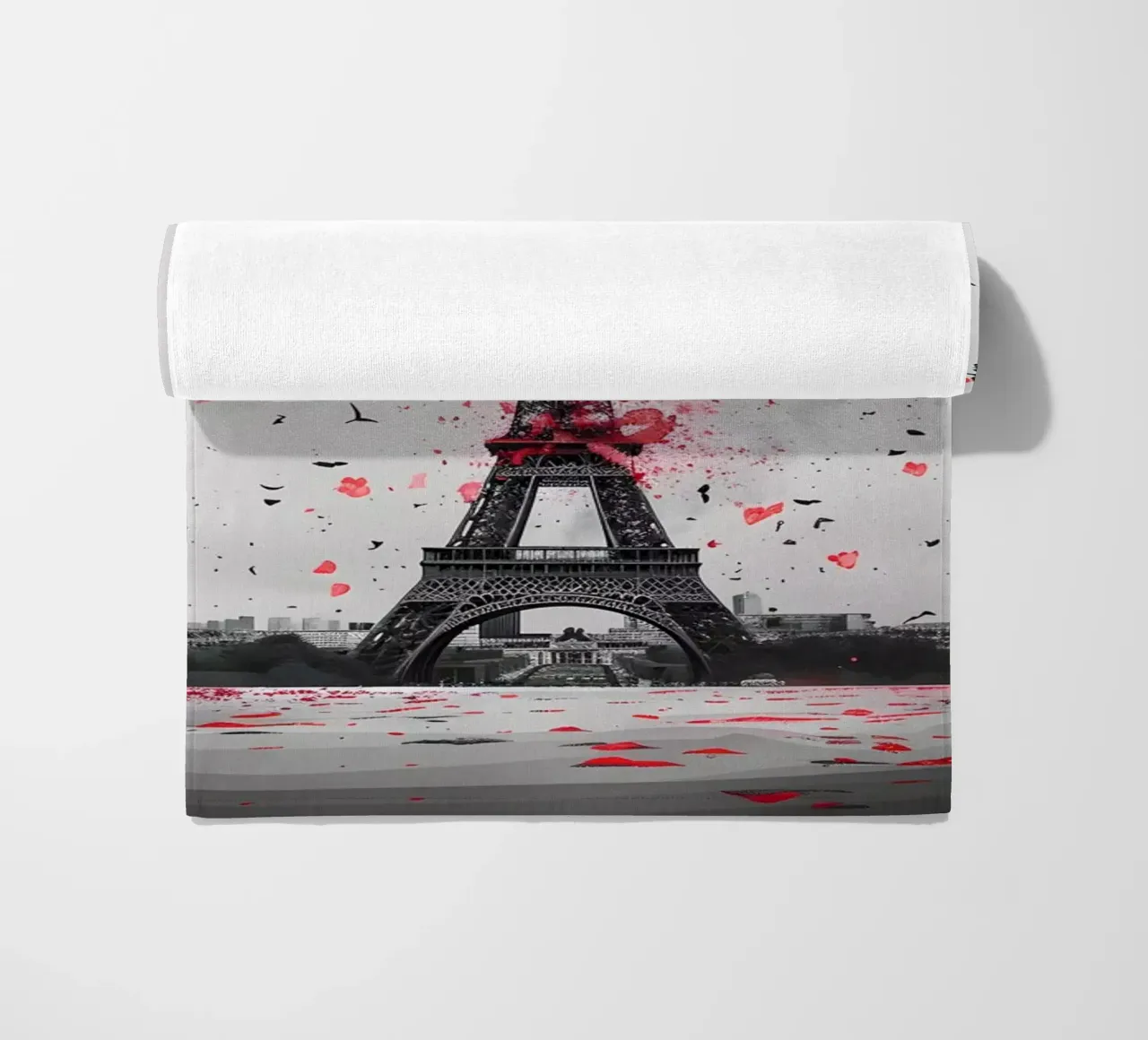 Panorama della Torre Eiffel telo mare da M-Ulrich-Digital Art