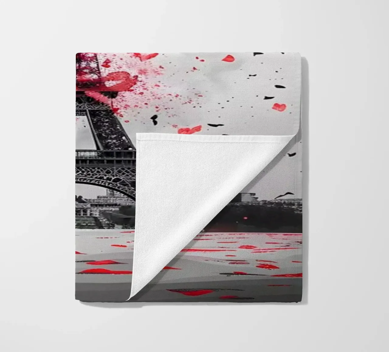 Panorama della Torre Eiffel telo mare da M-Ulrich-Digital Art