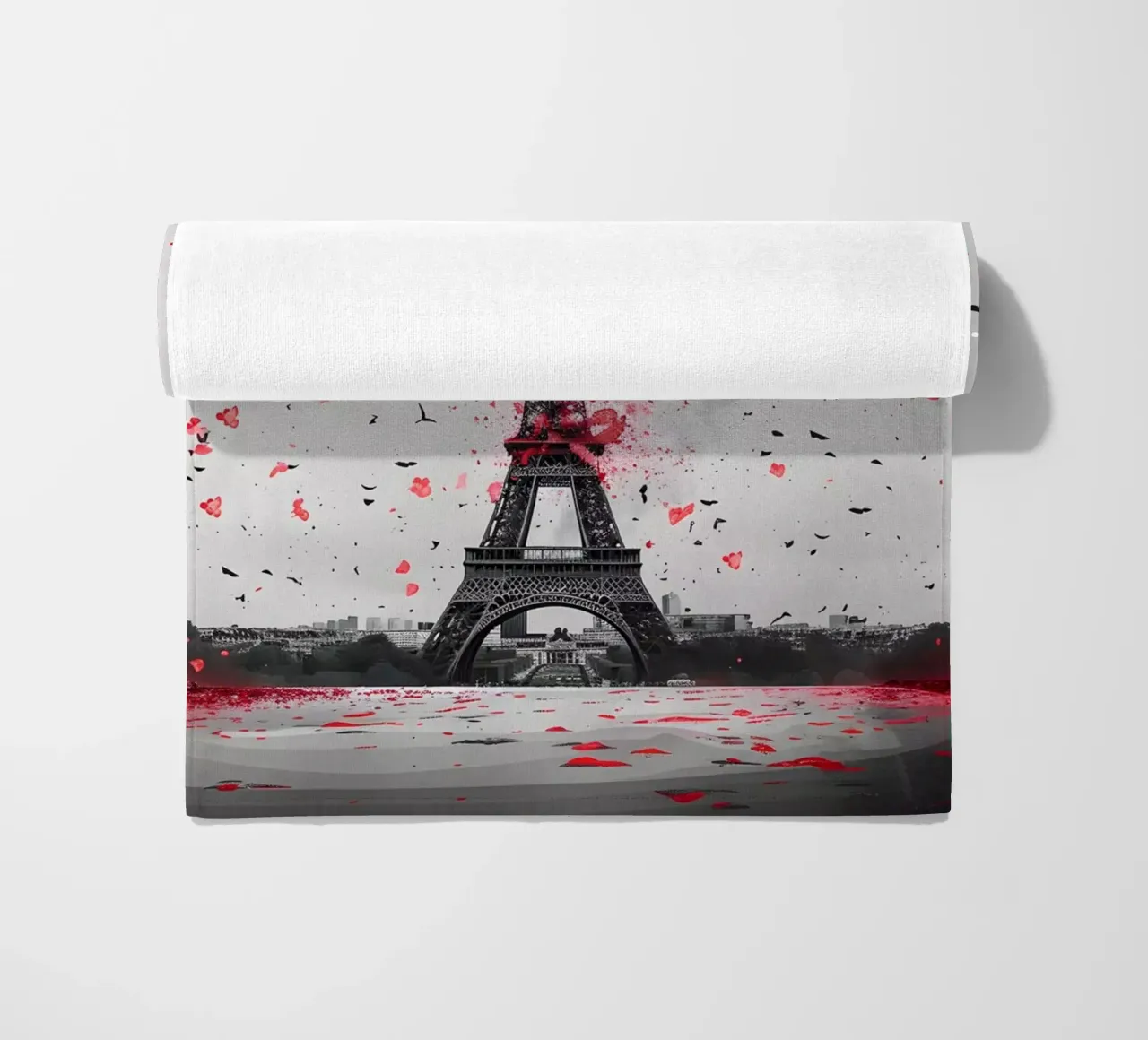 Panorama della Torre Eiffel telo mare da M-Ulrich-Digital Art