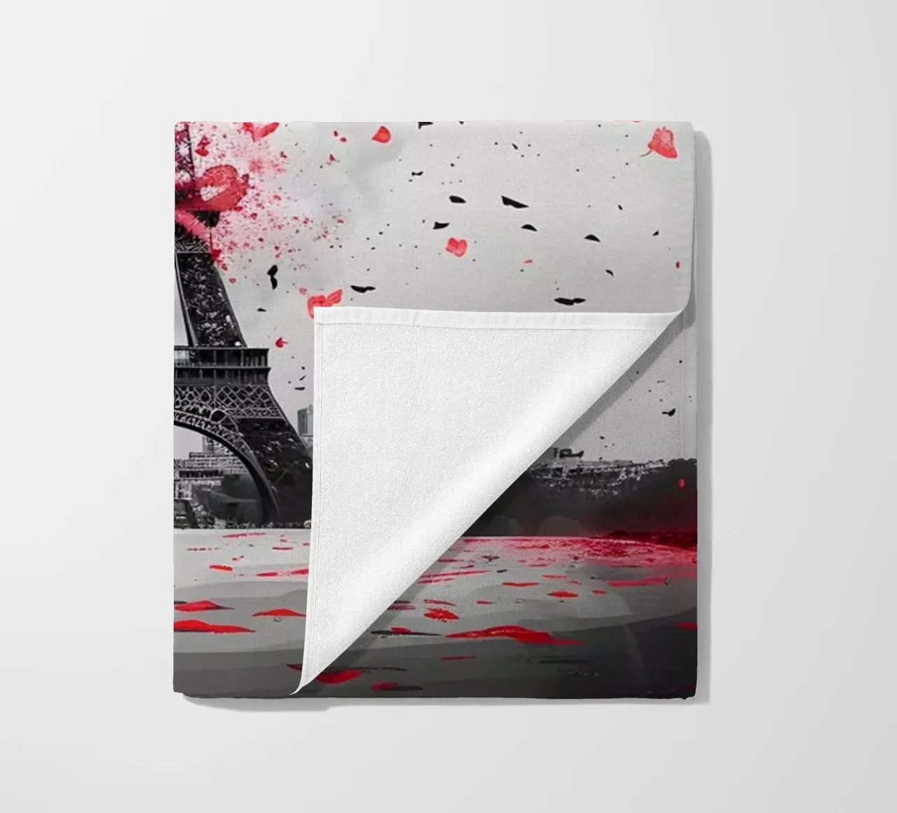 Panorama della Torre Eiffel telo mare da M-Ulrich-Digital Art