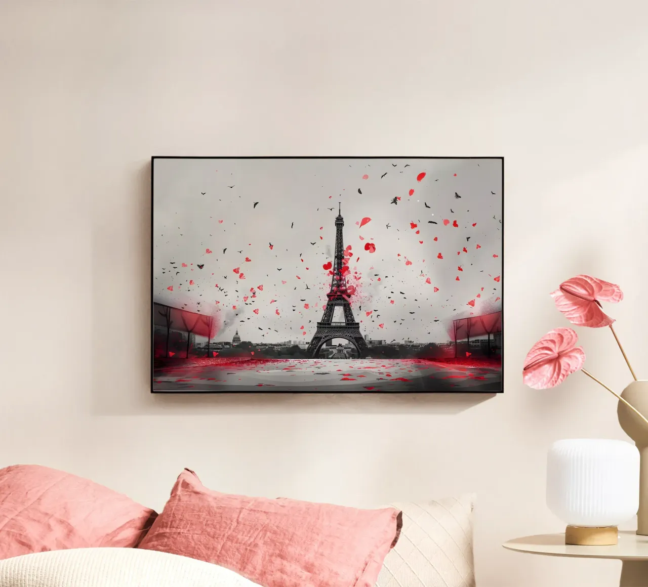 Panorama della Torre Eiffel plexiglass da M-Ulrich-Digital Art