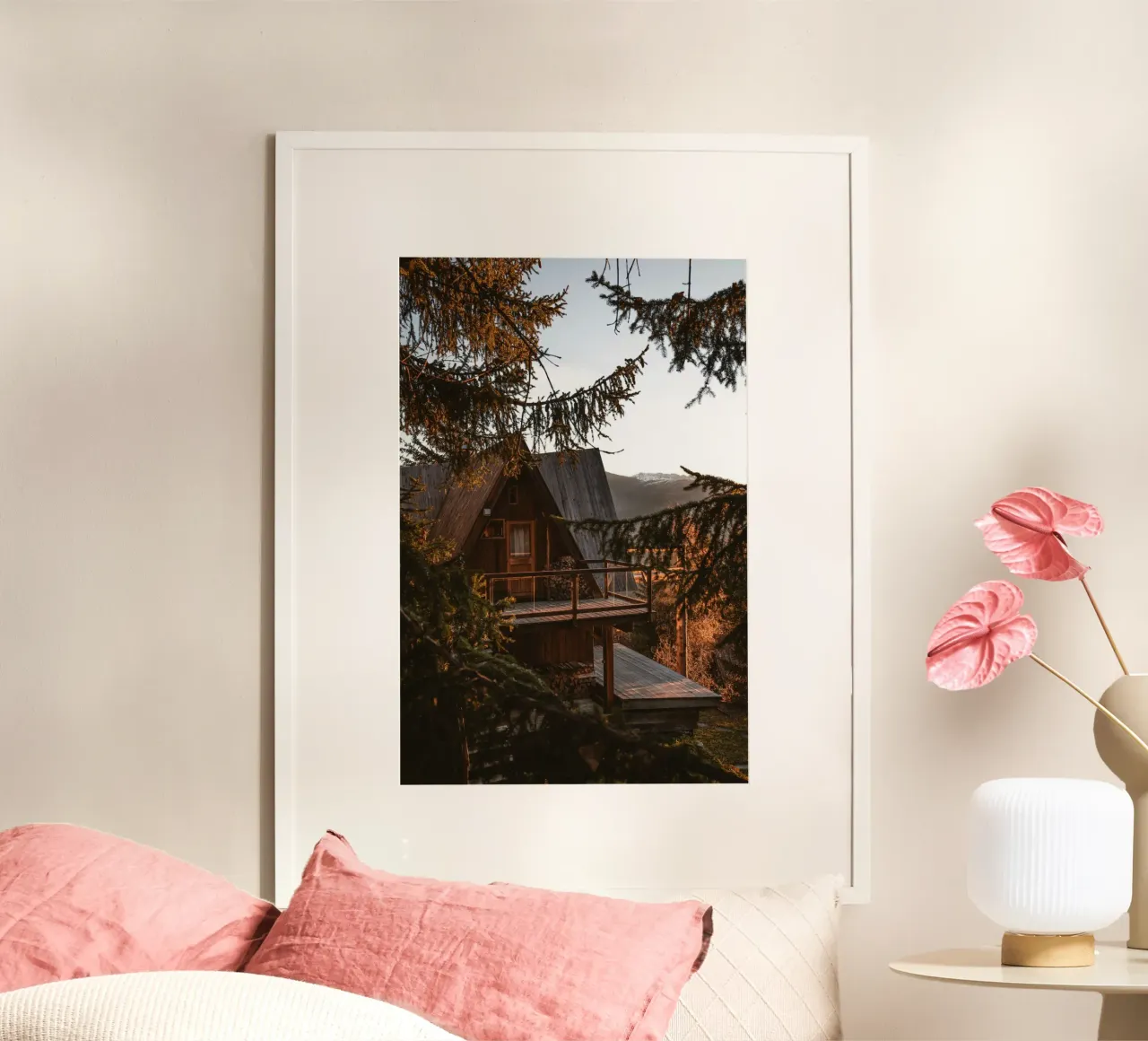 home stage in forest carta hahnemühle da morgal