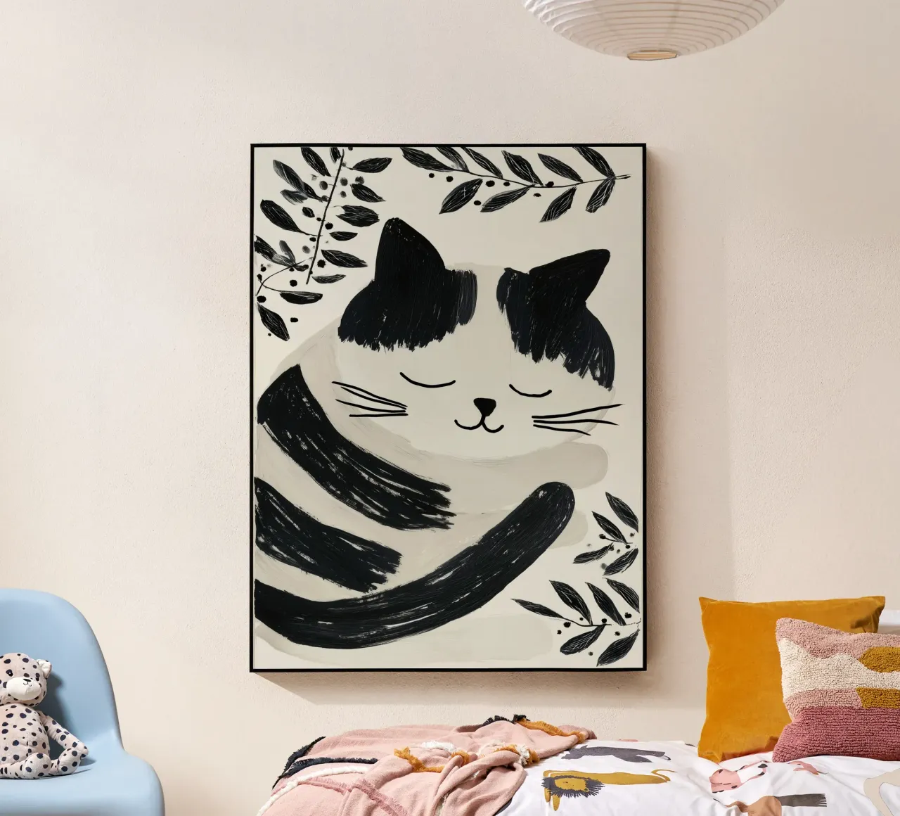 Sognare un gattino | pace e sicurezza plexiglass da Autofocus