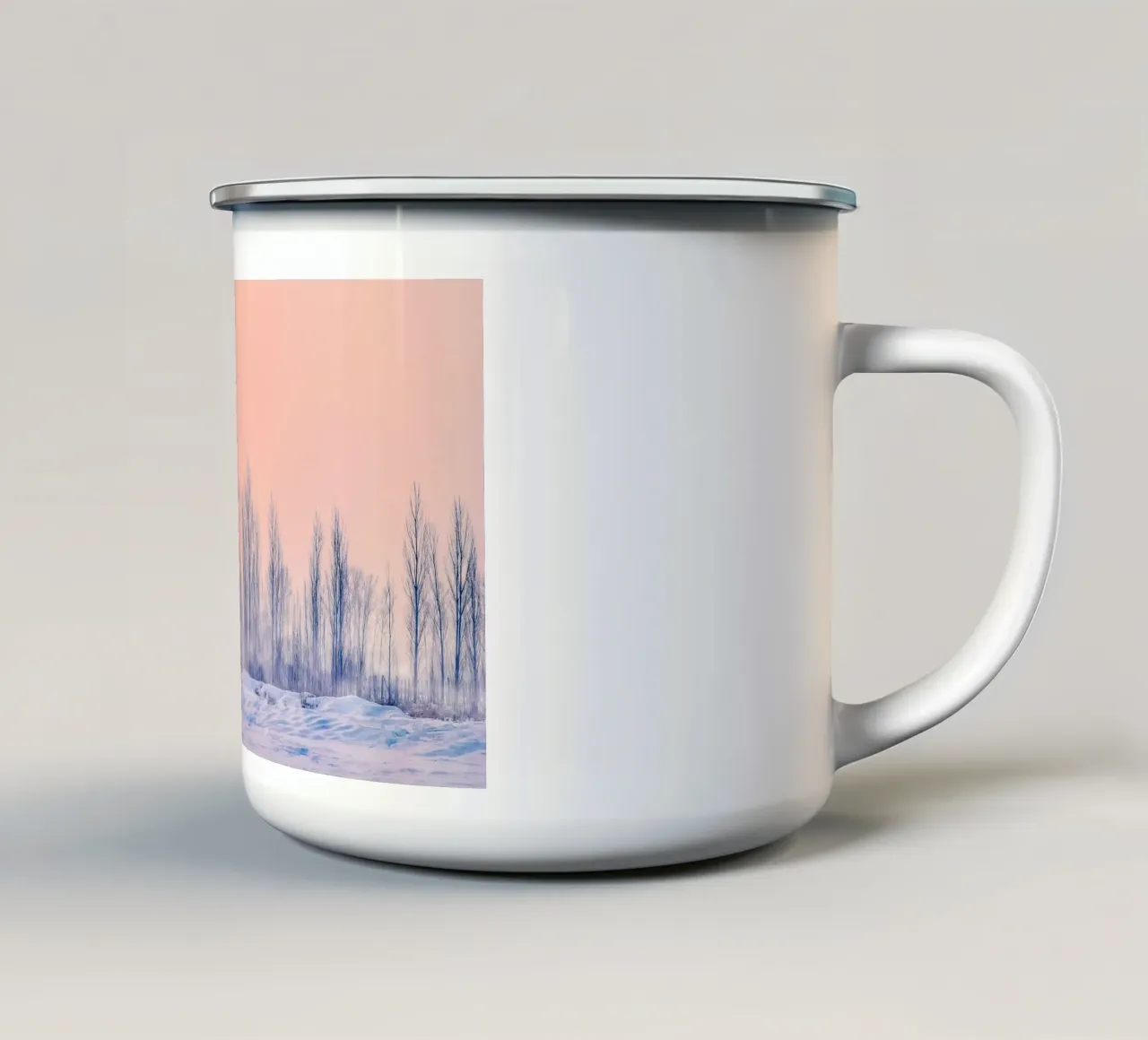 forest line tazza in smalto da juli