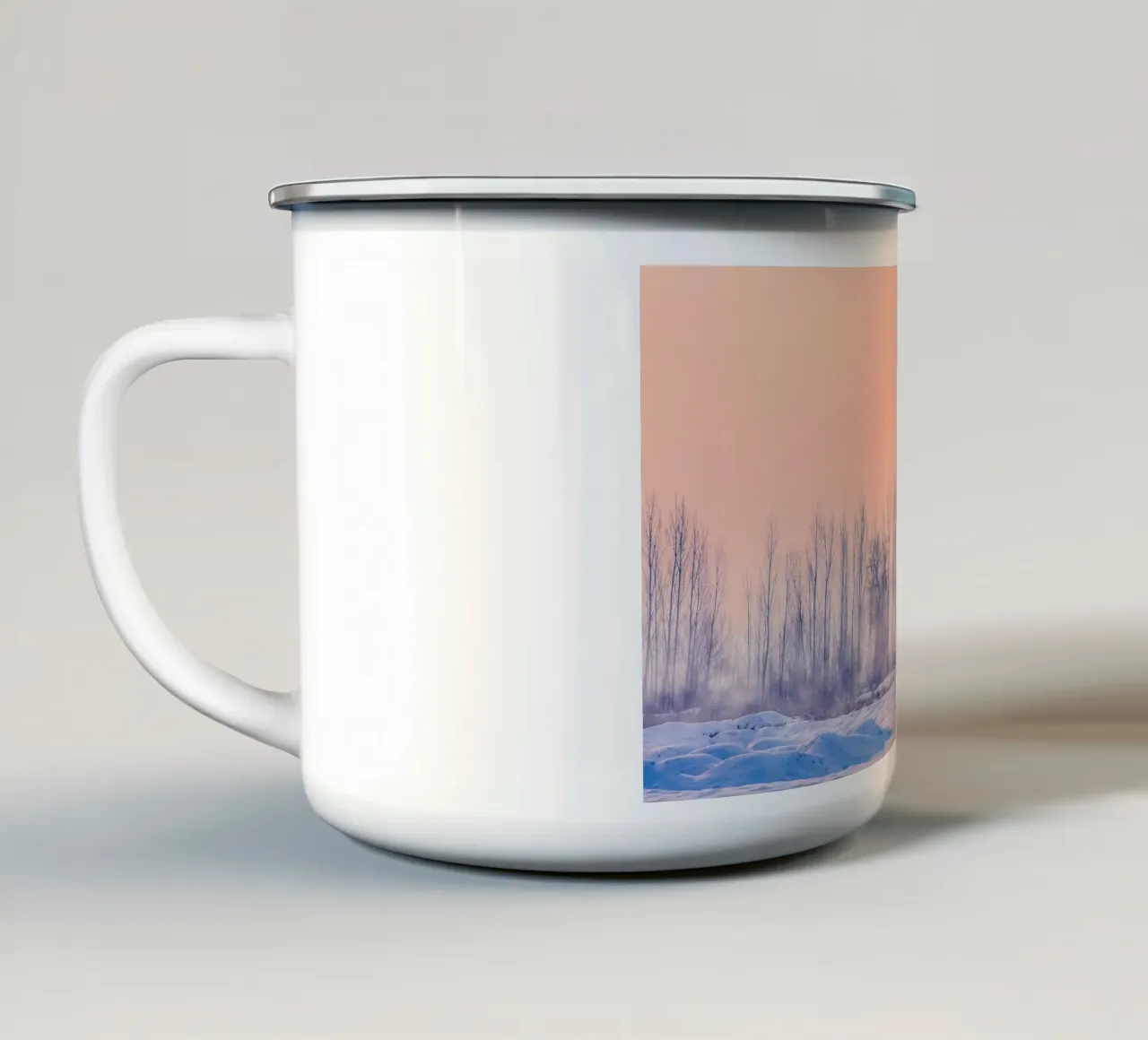 forest line tazza in smalto da juli