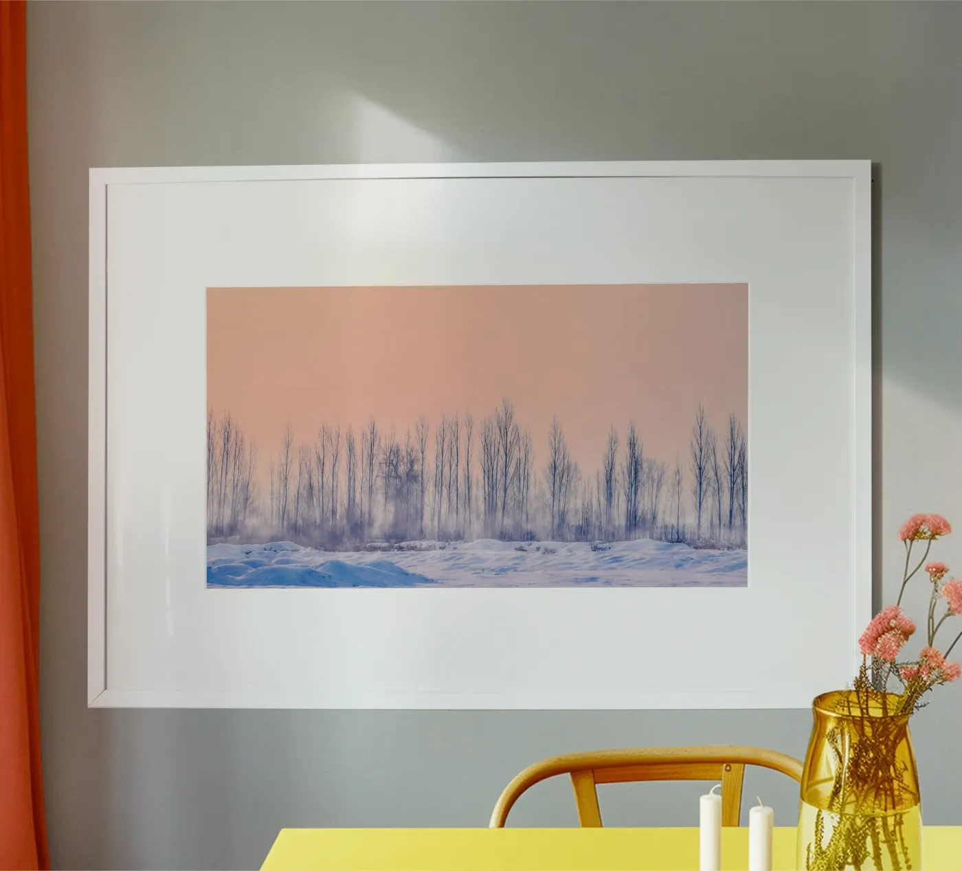 forest line poster by juli