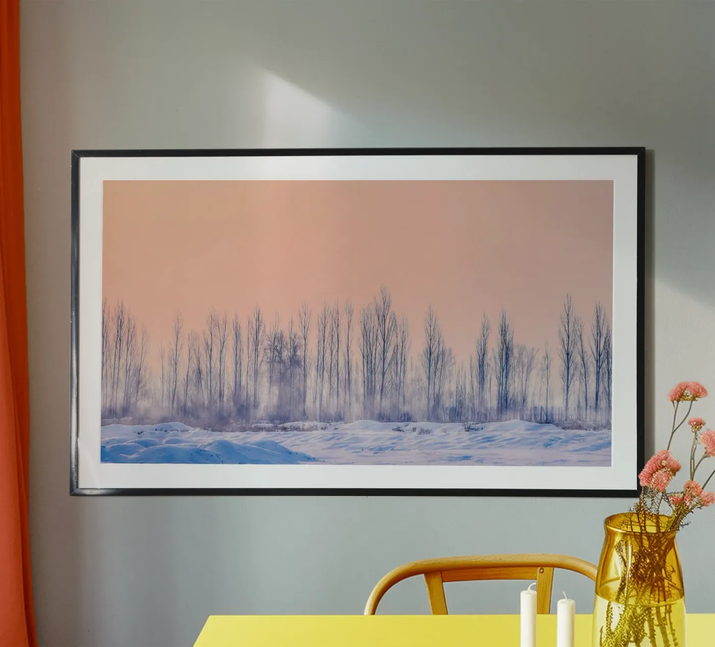 forest line poster by juli